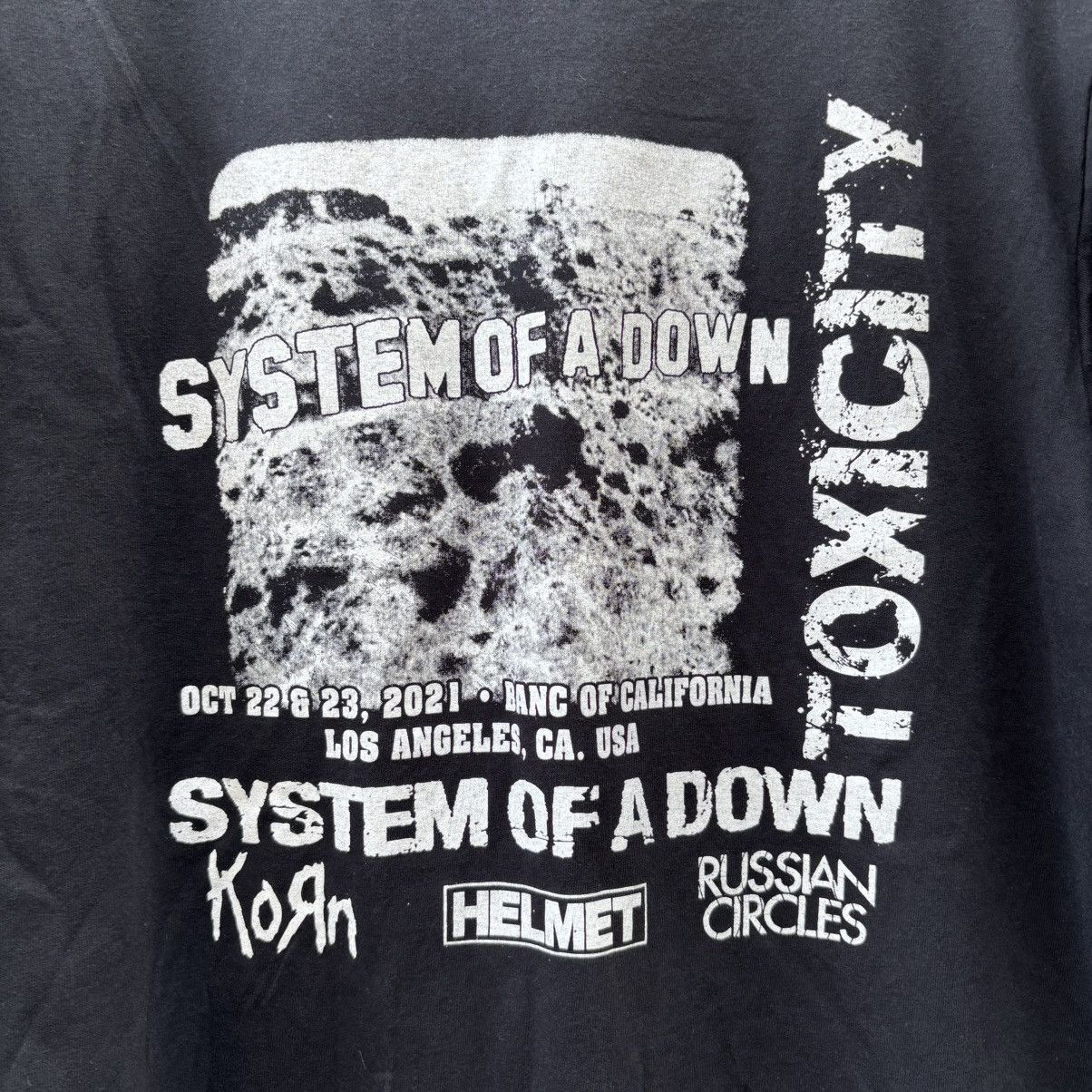 Vintage SYSTEM OF A DOWN TOXICITY Size US XL / EU 56 / 4 - 7 Thumbnail