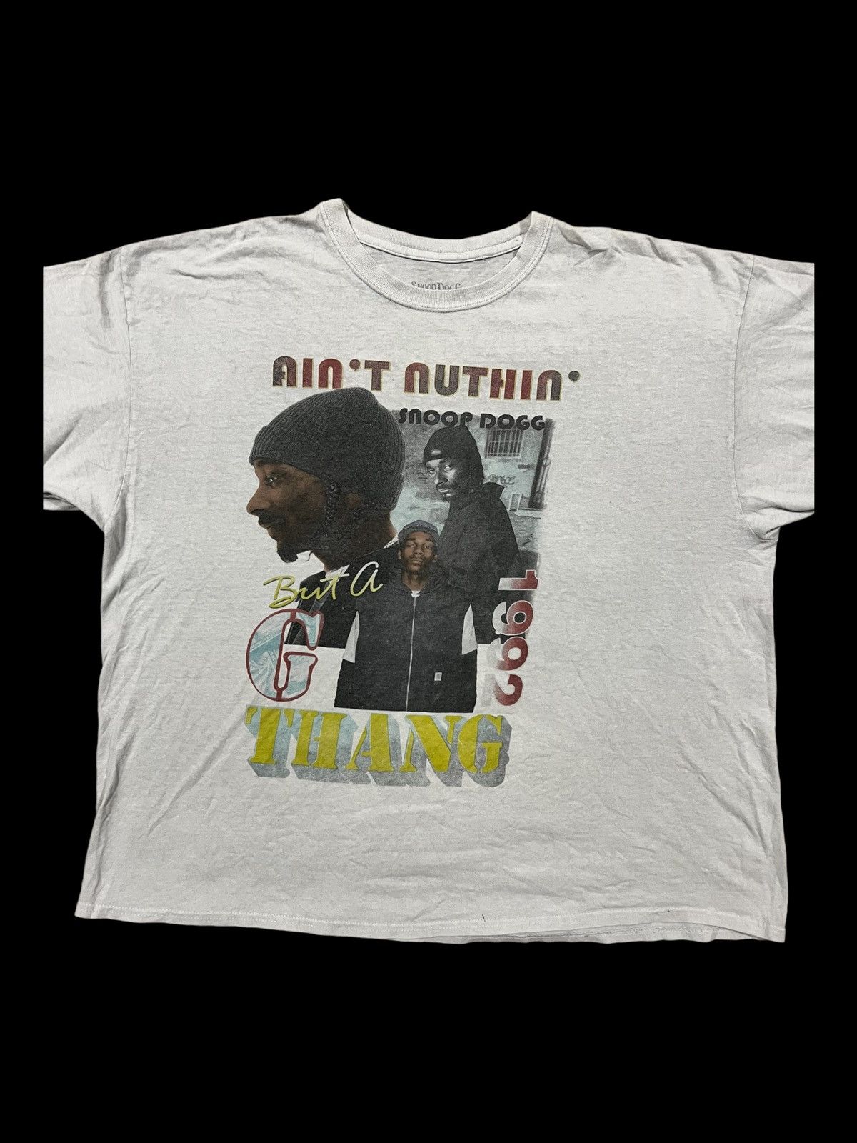 Rap Tees × Snoop Dogg × Vintage Vintage 1992 Snoop Dogg Ain't Nuthing But a G Thang Rap Tees Size US XL / EU 56 / 4 - 2 Thumbnail