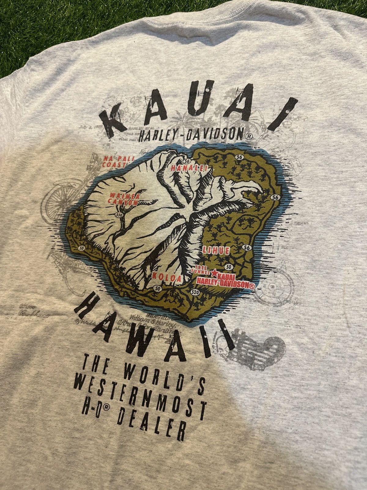 Harley Davidson Harley davidson motorcycles kauai hawaii tee shirt size L Size US L / EU 52-54 / 3 - 4 Thumbnail