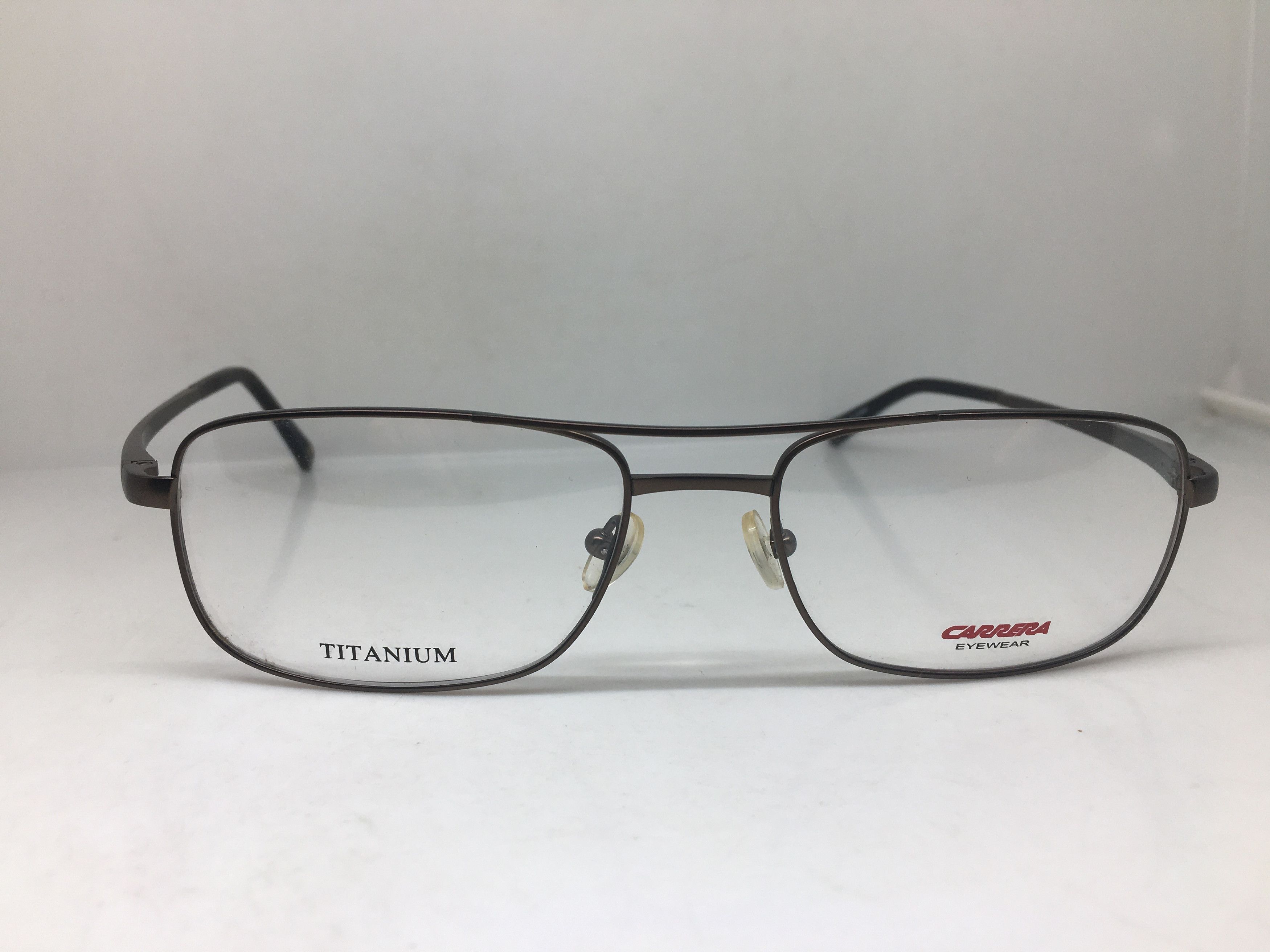 Carrera Carrera Eyewear Brown Titanium RX Eyeglasses Frame Size ONE SIZE - 1 Thumbnail
