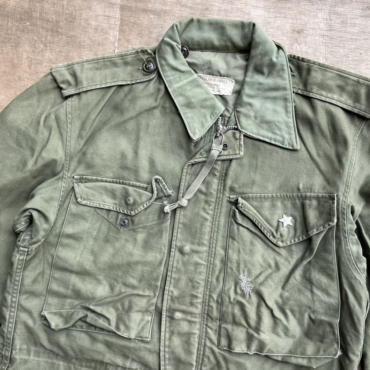 Buzz Rickson's × The Real McCoy's VINTAGE RARE M51 US ISSUE FIELD JACKET Size US XS / EU 42 / 0 - 2 Thumbnail