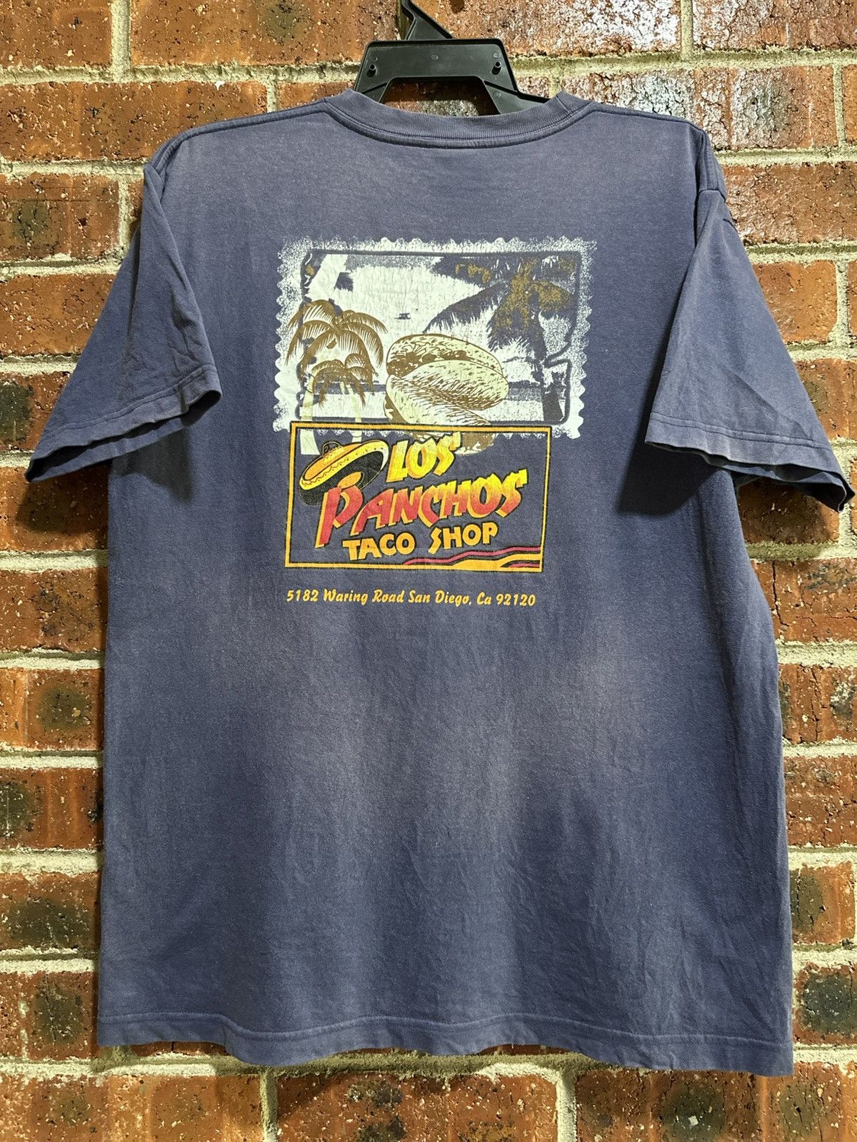 Sears Vintage Los’ Panchos Taco Shop Sun Faded Tee Size US L / EU 52-54 / 3 - 11 Thumbnail