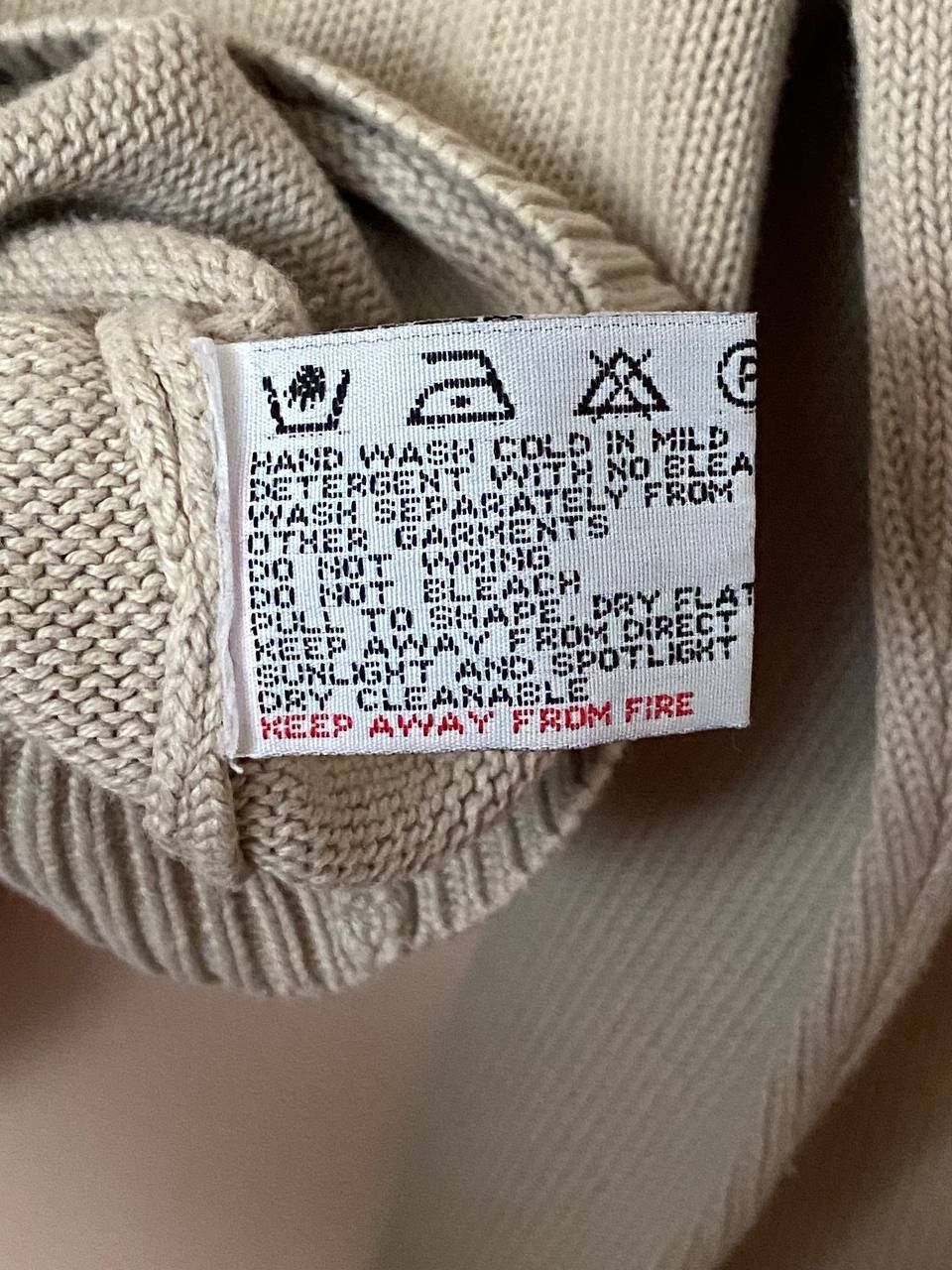 Burberry 🔥 90s Thomas Burberry sweater beige cardigan nova check old Size US L / EU 52-54 / 3 - 7 Thumbnail