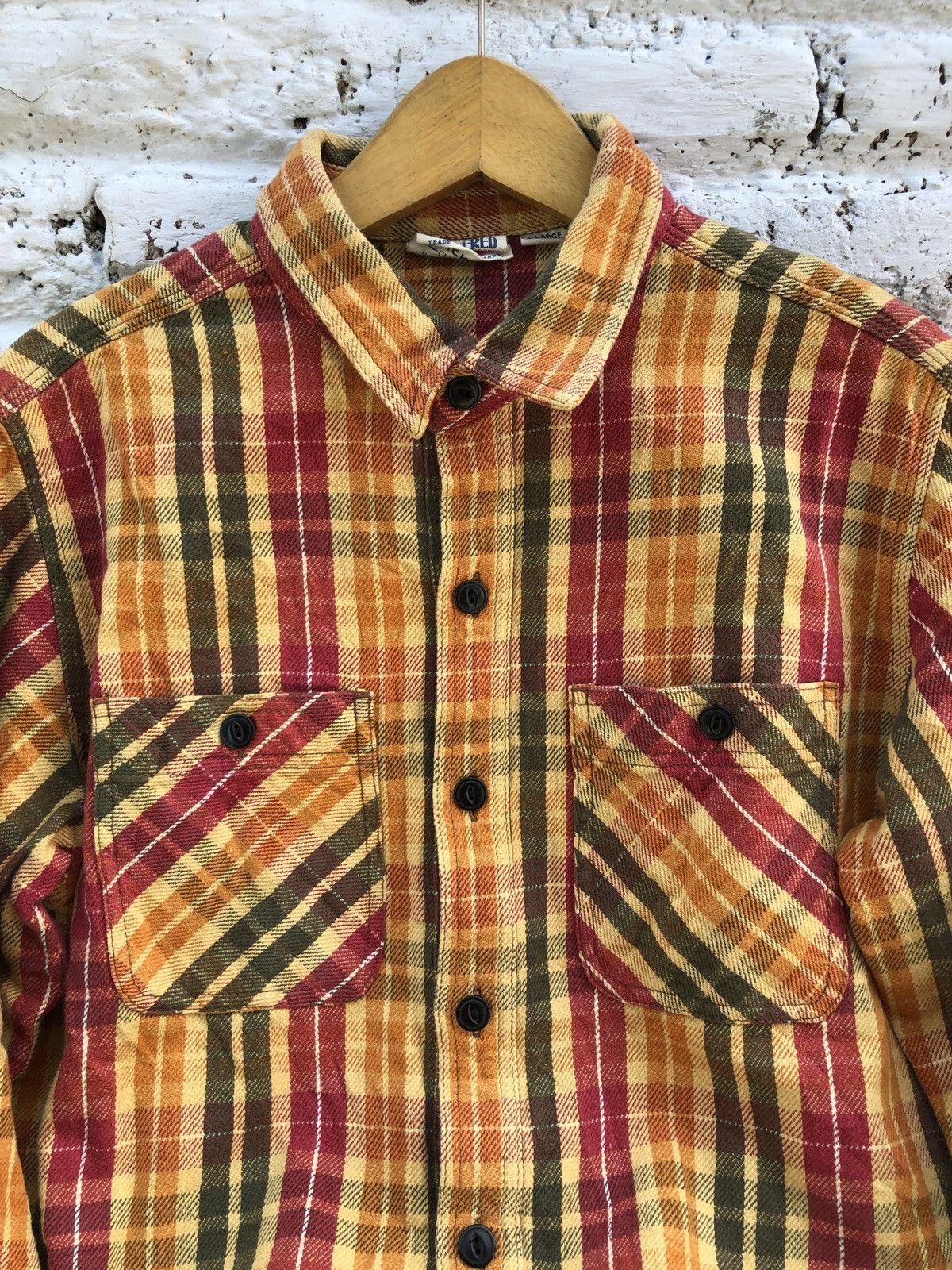 Flannel × Japanese Brand KNACKERED DOBEL POCKET FLANEL Size US L / EU 52-54 / 3 - 2 Thumbnail
