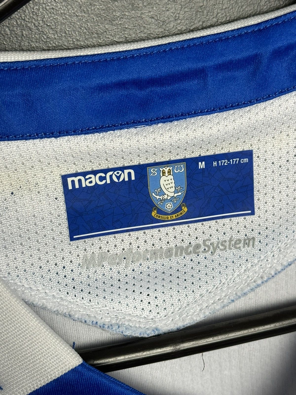 Macron Sheffield Wednesday 21/22 Home Football Jersey Size US M / EU 48-50 / 2 - 9 Thumbnail
