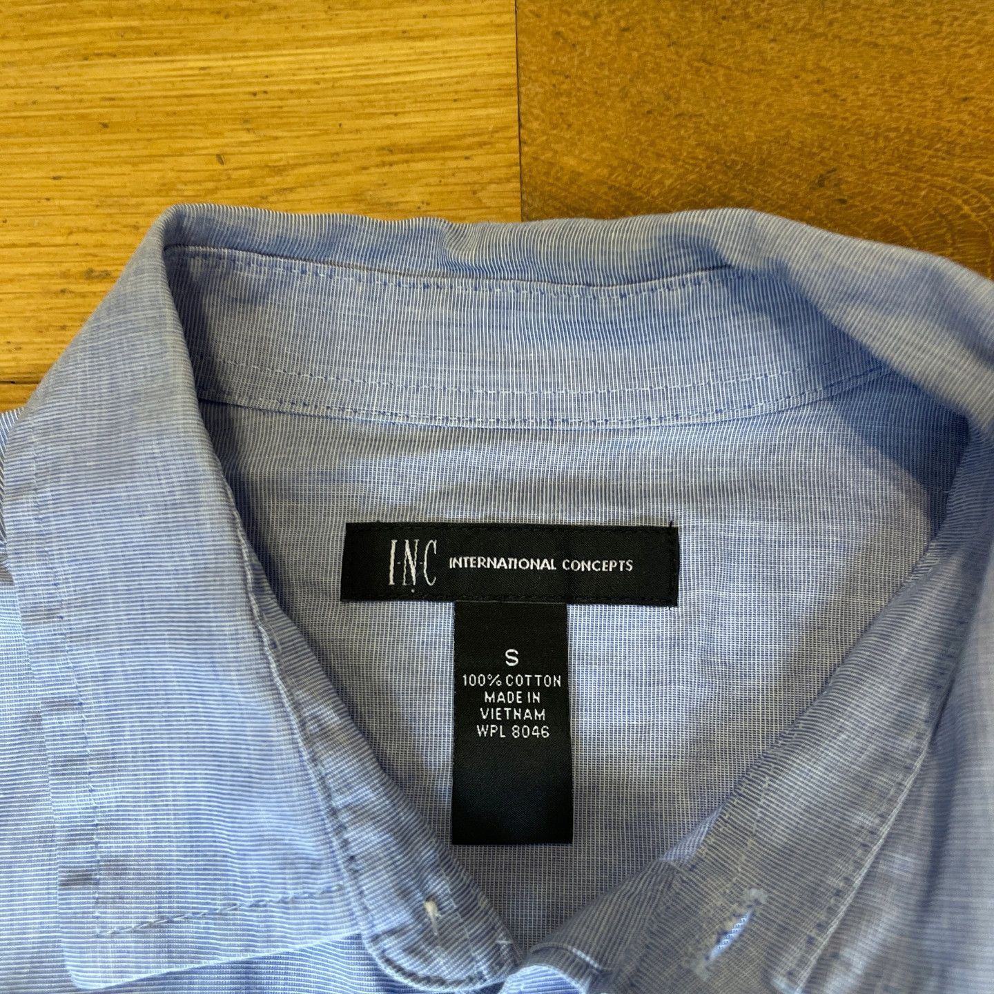 UNIK International Inc. Inc International Concepts Men's Cotton Summer Shirt Size S Size US S / EU 44-46 / 1 - 2 Thumbnail