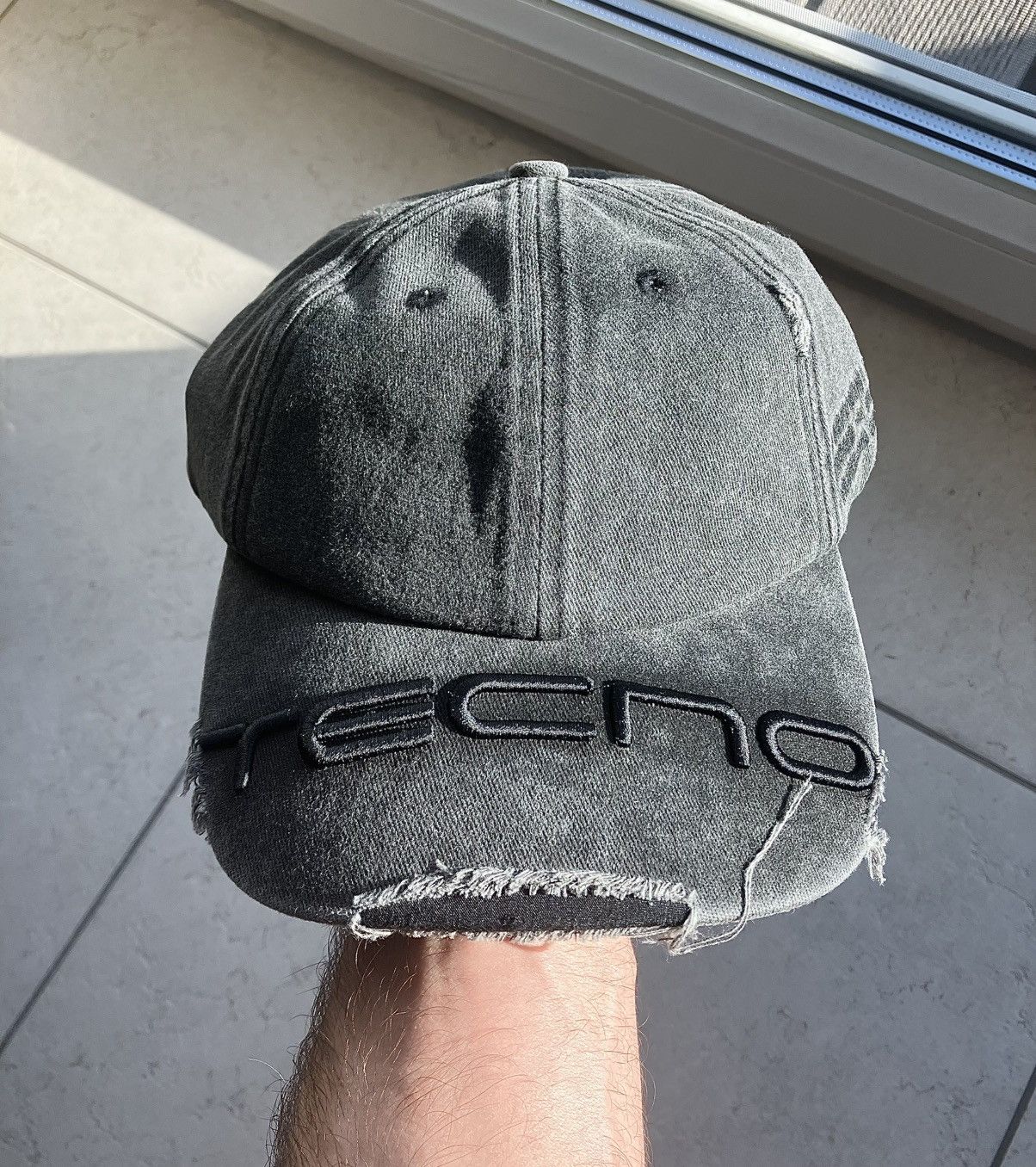 Misbhv Misbhv: V2 Tecno Cap - Faded Black/ Grey Size ONE SIZE - 1 Thumbnail