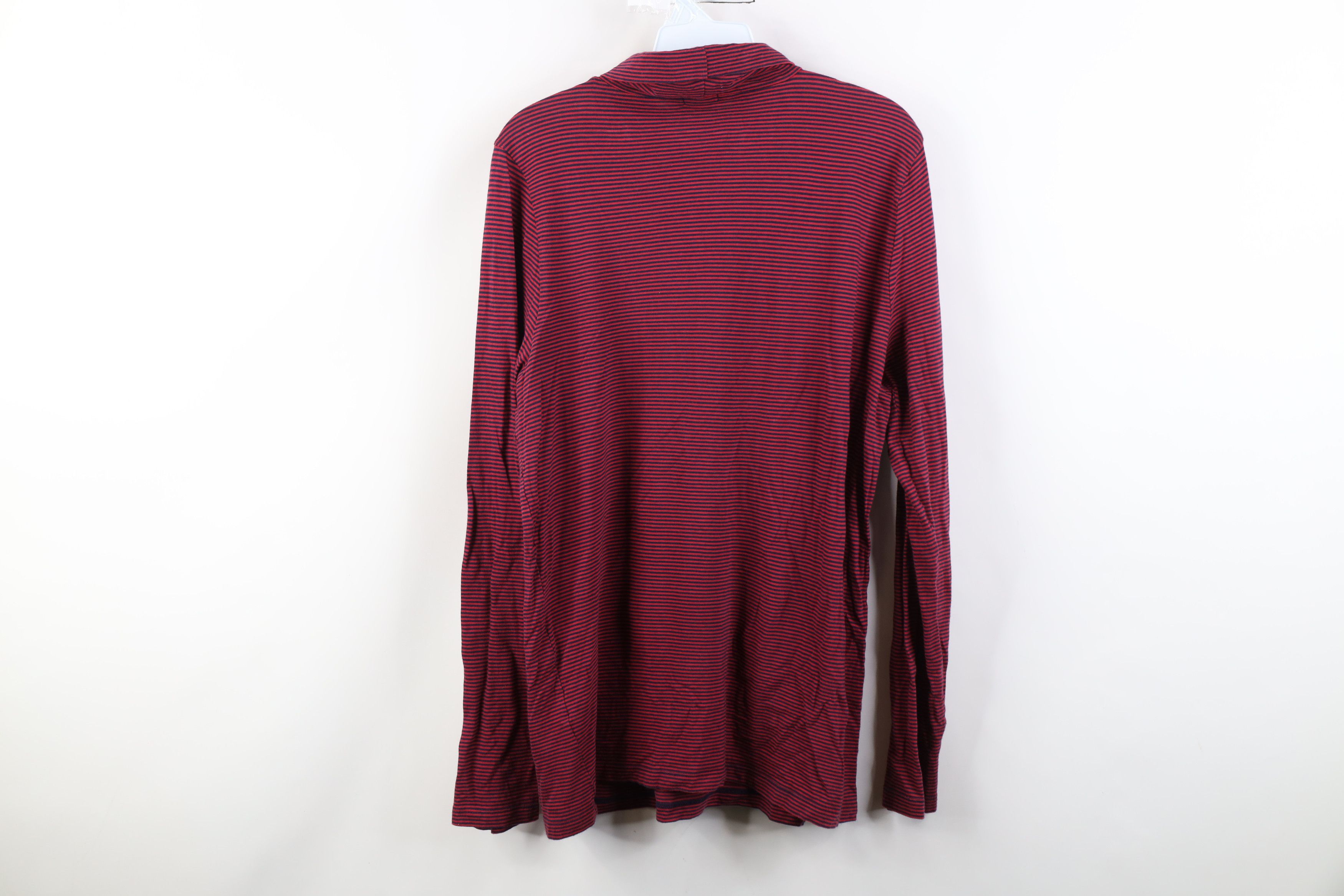J.Crew Vintage Y2K J Crew Lightweight Turtleneck T-Shirt Red Size XL / US 12-14 / IT 48-50 - 8 Thumbnail
