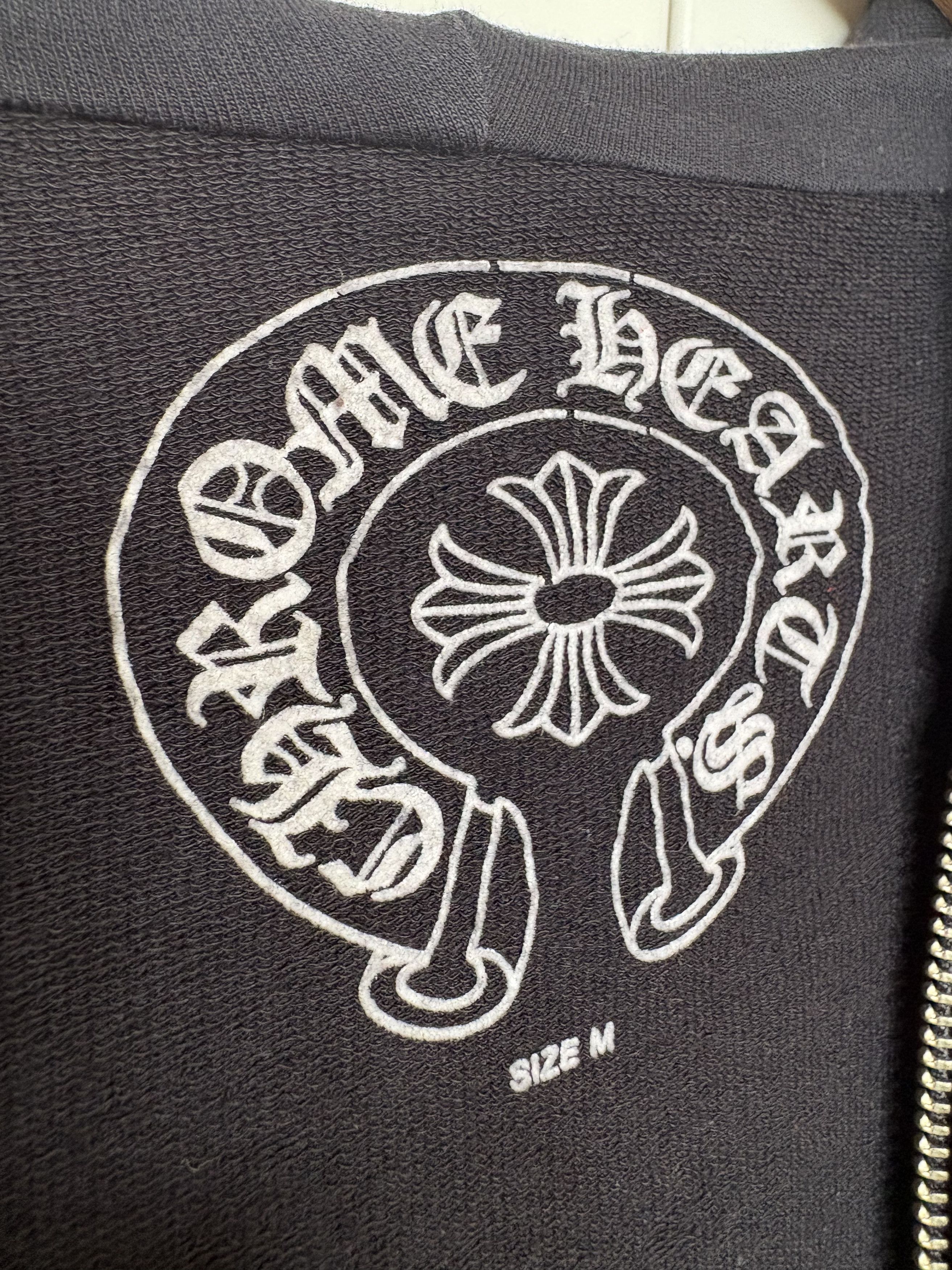 Chrome Hearts Archival early 2010s Chrome Hearts Full Zip Hoodie Size US M / EU 48-50 / 2 - 7 Thumbnail