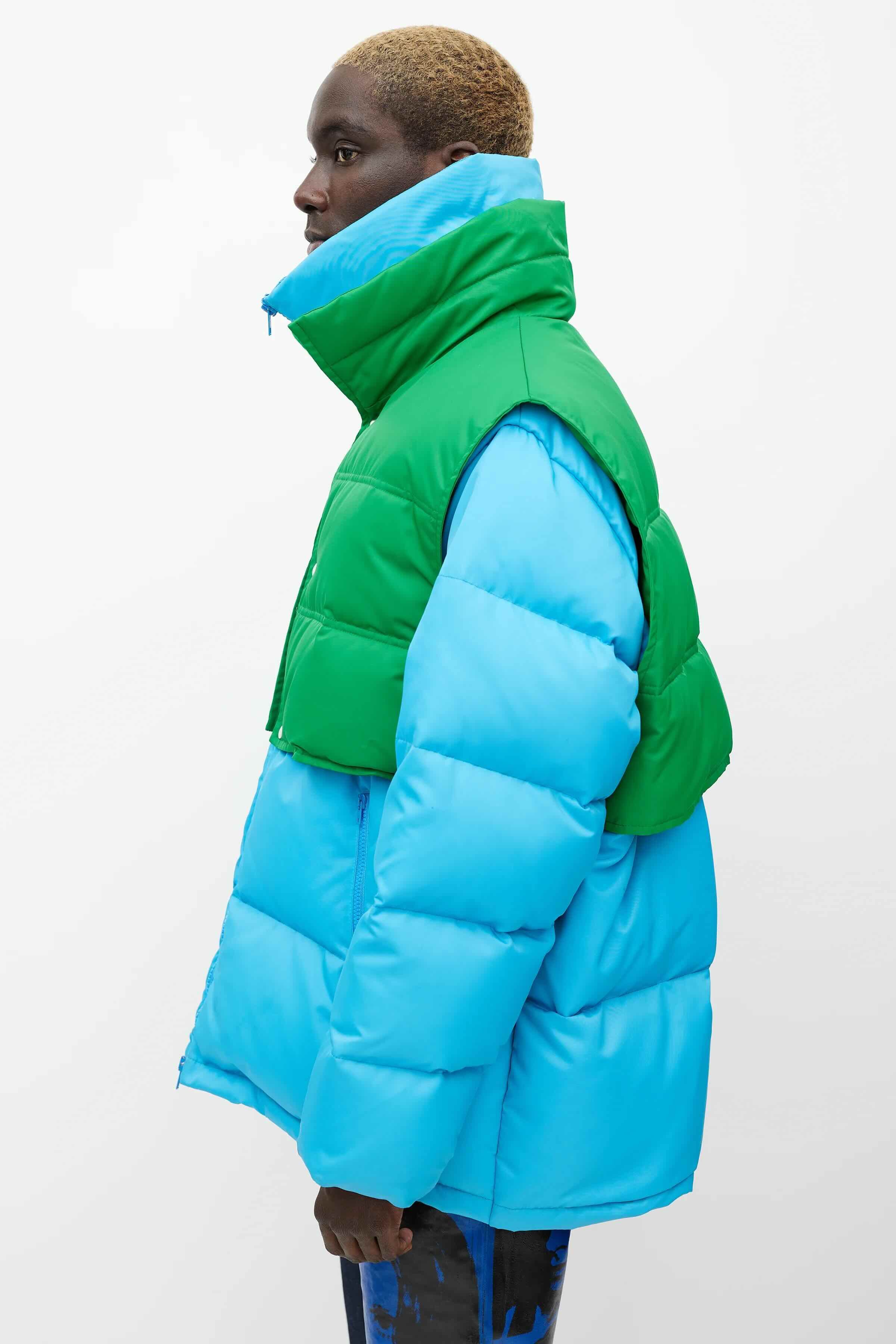 Calvin Klein 205W39NYC CALVIN KLEIN 205W39NYC Detachable-gilet down-filled coat Size US L / EU 52-54 / 3 - 6 Thumbnail