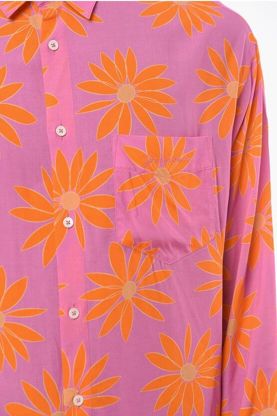 Jacquemus 🇫🇷 NEW ❗️Jacquemus “ Le Splash” Floral Print Shirt Size US M / EU 48-50 / 2 - 4 Thumbnail