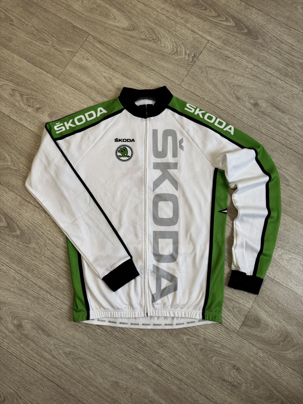 Bicycle 🔷Official Skoda Team Cycling Jersey Long Sleeve🔷 Size US XL / EU 56 / 4 - 1 Thumbnail