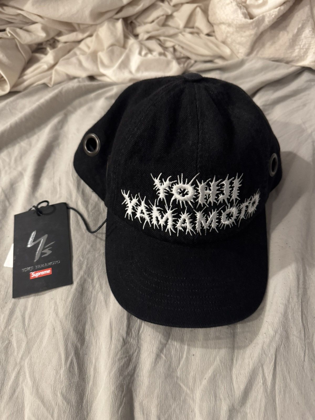 Supreme Supreme Y's by Yohji Yamamoto Grommet 6-Panel Hat Black OS