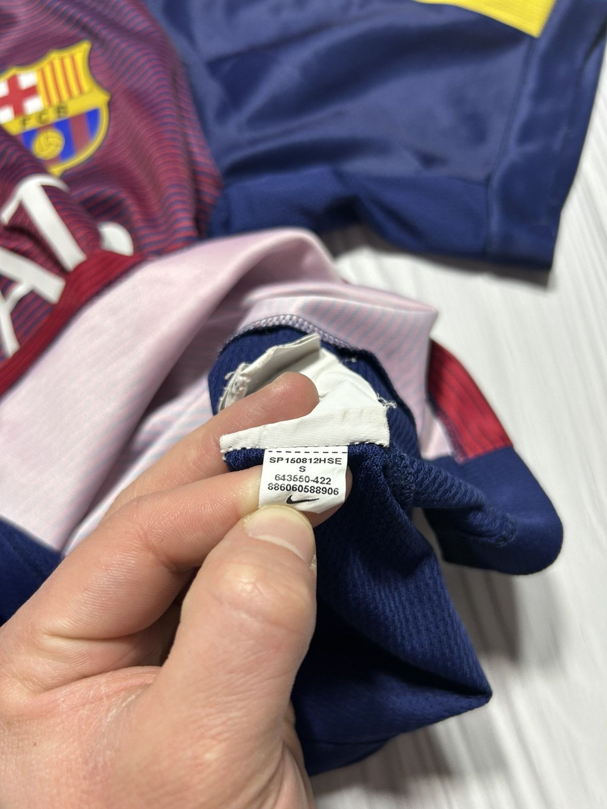 Nike Barcelona Nike Football Shirt Soccer Jersey Size S Size US S / EU 44-46 / 1 - 20 Thumbnail