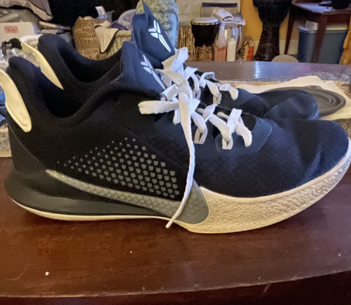 Nike Nike Mamba Fury ‘Snakeskin’ - Black Smoke Grey Kobe Size 12 Size US 12 / EU 45 - 7 Thumbnail