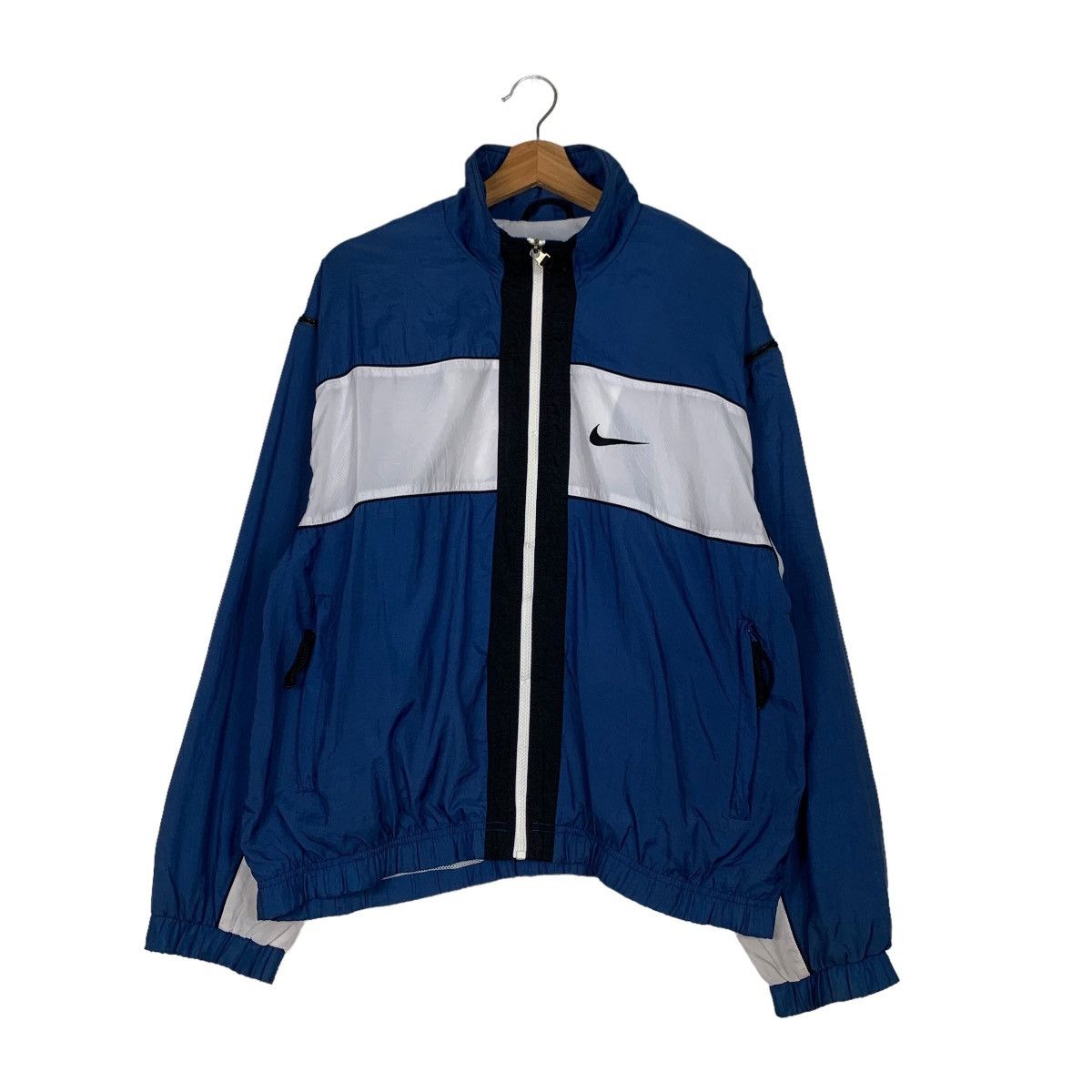 Nike Vintage 90's NIKE Big Logo Windbreaker Jacket #0242-C11 Size US M / EU 48-50 / 2 - 3 Thumbnail