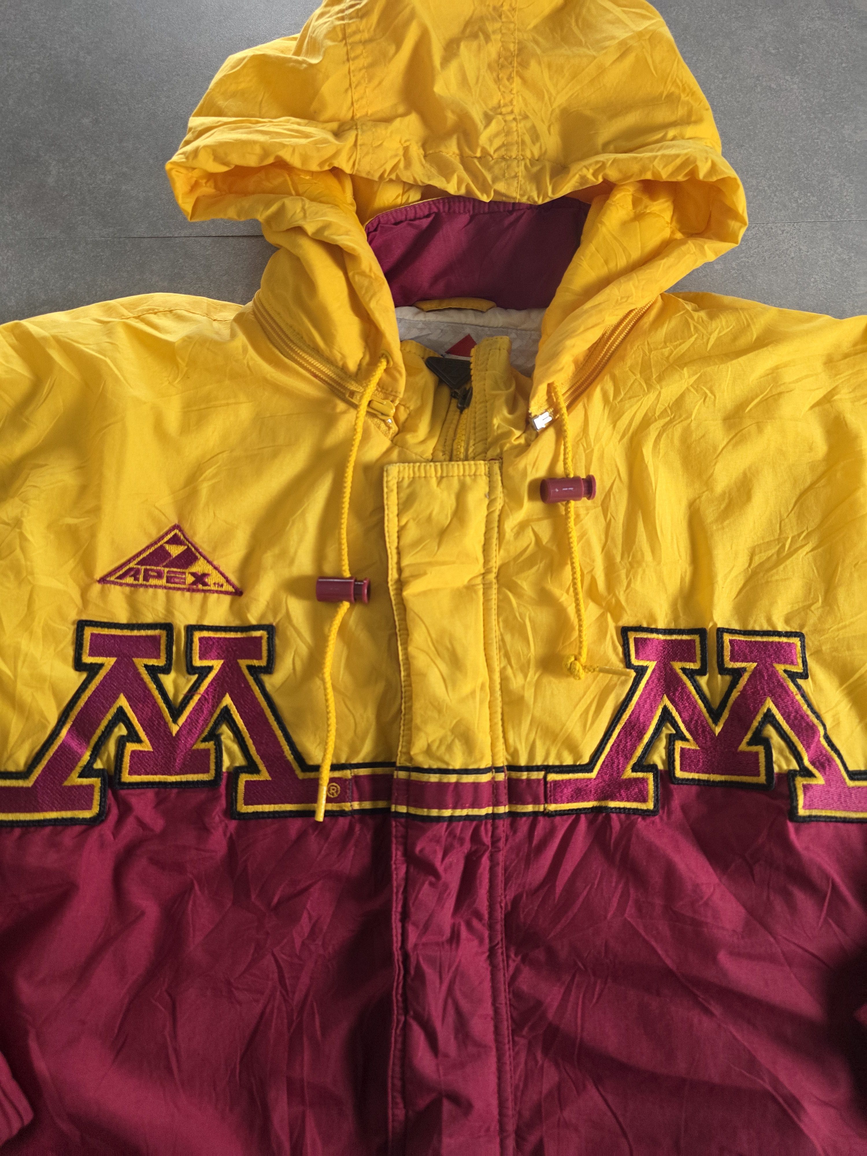 Apex One Vintage Apex One Minnesota Golden Gophers NCAA Jacket 90s Size US XL / EU 56 / 4 - 3 Thumbnail