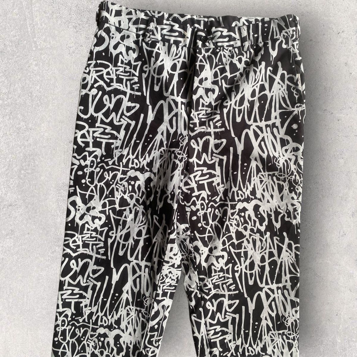 Comme des Garcons Black Comme Des Garcons Graffiti Pants Size US 31 - 6 Thumbnail