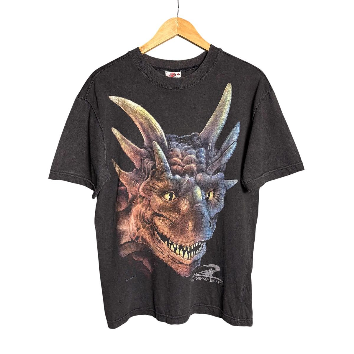 Vintage Rare Vintage 90s Dragonheart Fantasy Movie T-Shirt / Dragon Size US L / EU 52-54 / 3 - 1 Thumbnail