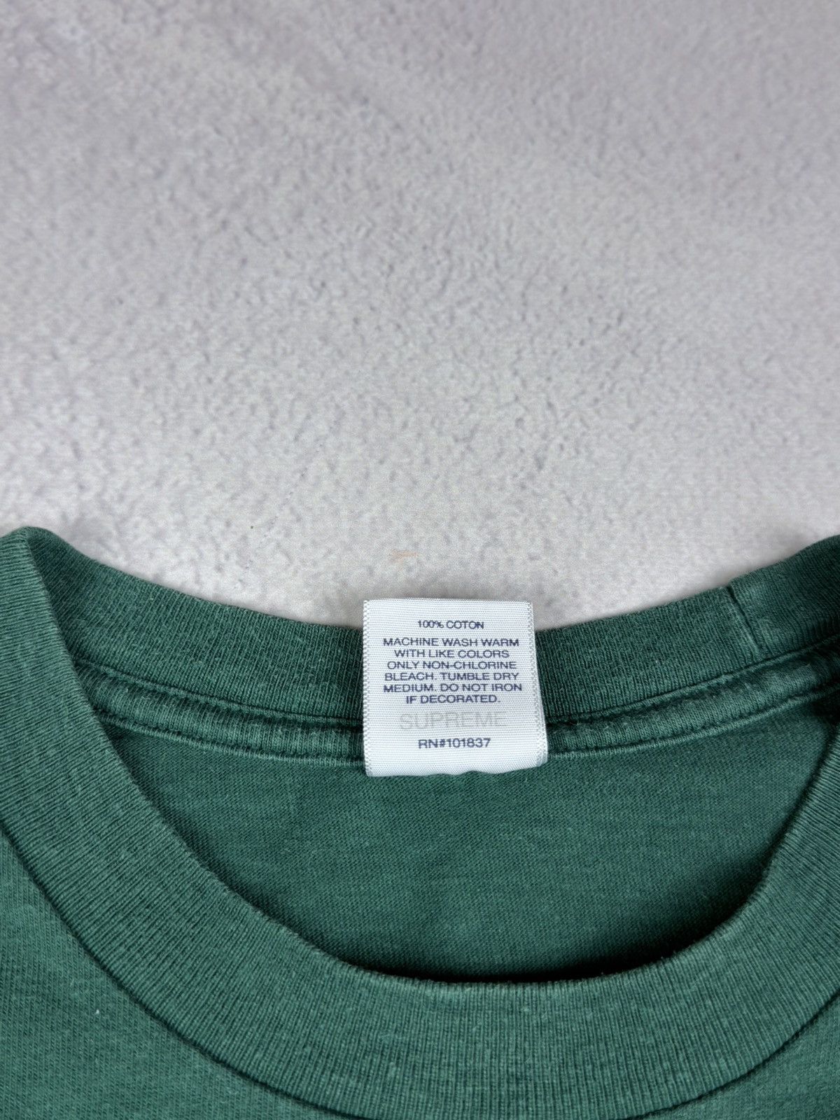 Supreme Supreme F*ck You Tee Dark Green FW18 BRAND Size L Size US L / EU 52-54 / 3 - 6 Thumbnail