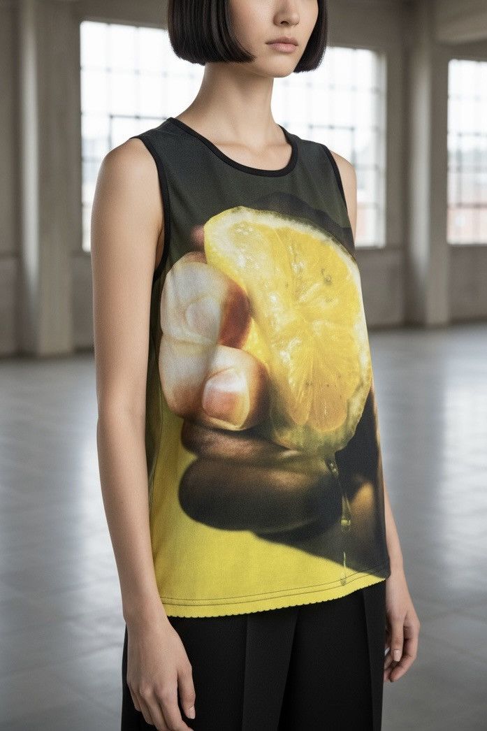 Desigual The Desigual Lemon Squeeze Tanktop Size ONE SIZE - 2 Thumbnail