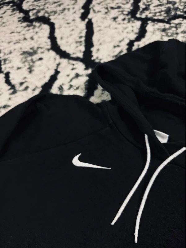 Nike Nike hoodie black logo XS Size US XS / EU 42 / 0 - 4 Thumbnail