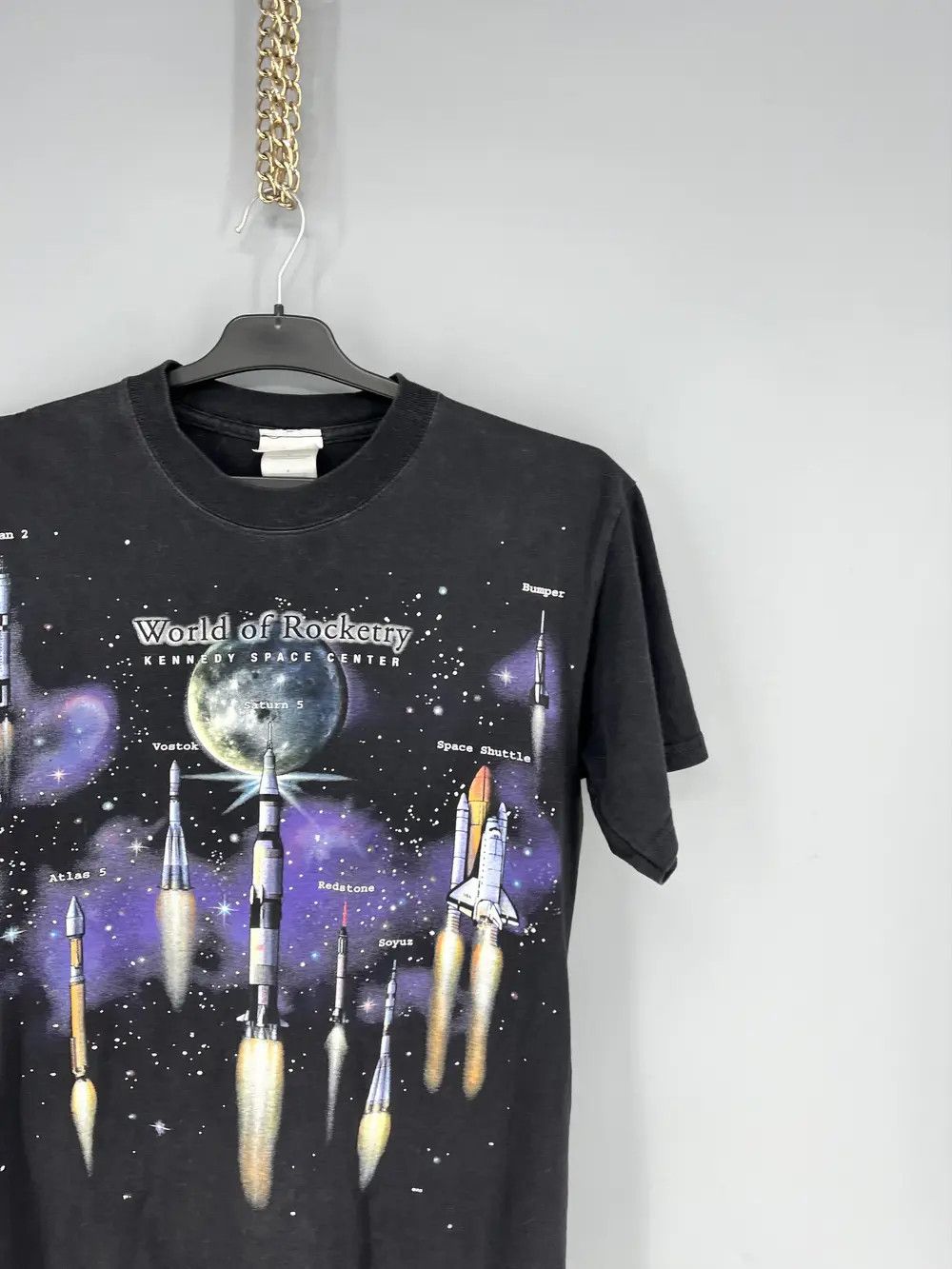 Vintage Vintage Art Unlimited NASA Space World of Rocketry Size US S / EU 44-46 / 1 - 6 Thumbnail