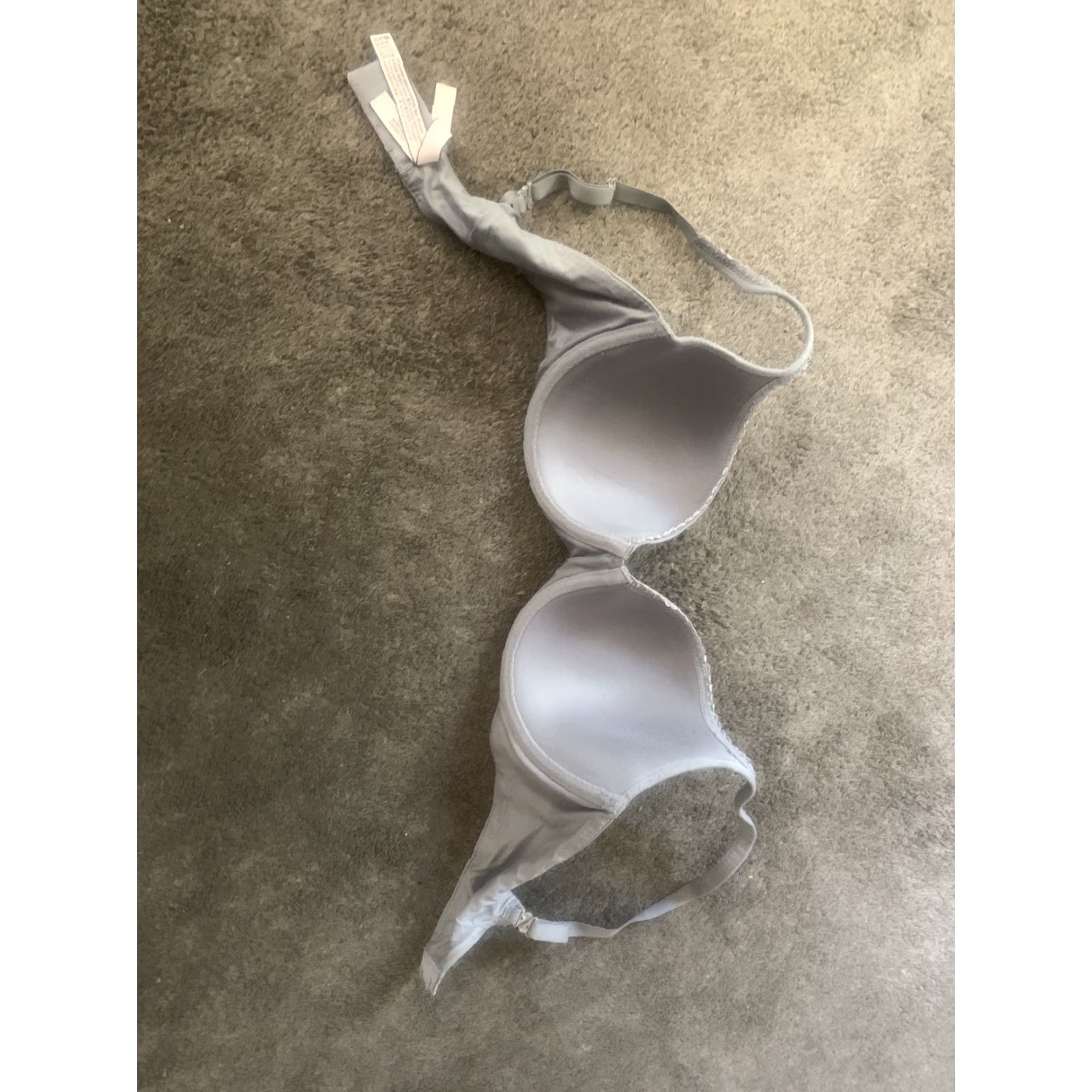 Victoria's Secret Victoria's Secret Body By Victoria lined demi 34D Underwired Lined Gray Womens Bras Size ONE SIZE - 4 Thumbnail