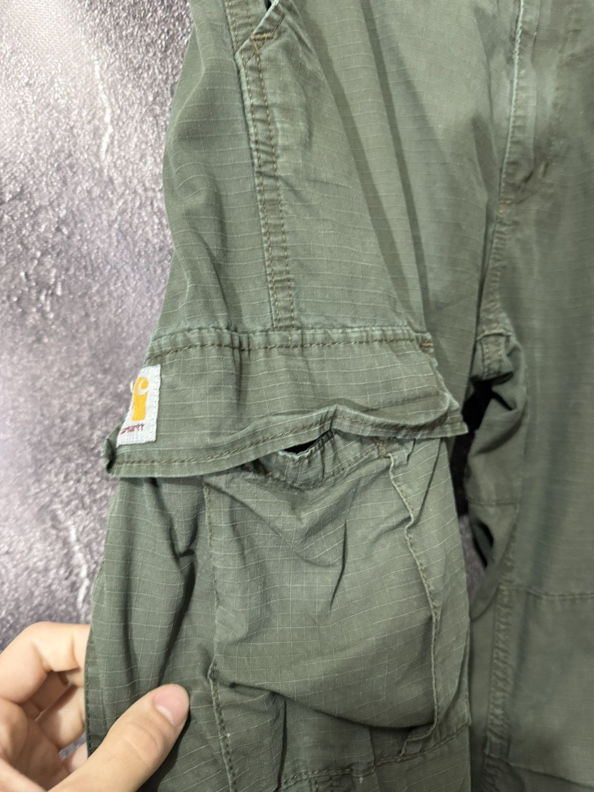 Carhartt × Vintage Vintage Carhartt Cargo Pants Size US 34 / EU 50 - 3 Thumbnail