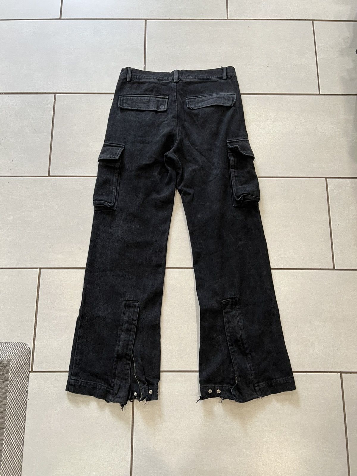 Ruben Kone OG Ruben Kone Flared Cargo Pants Size US 31 - 3 Thumbnail