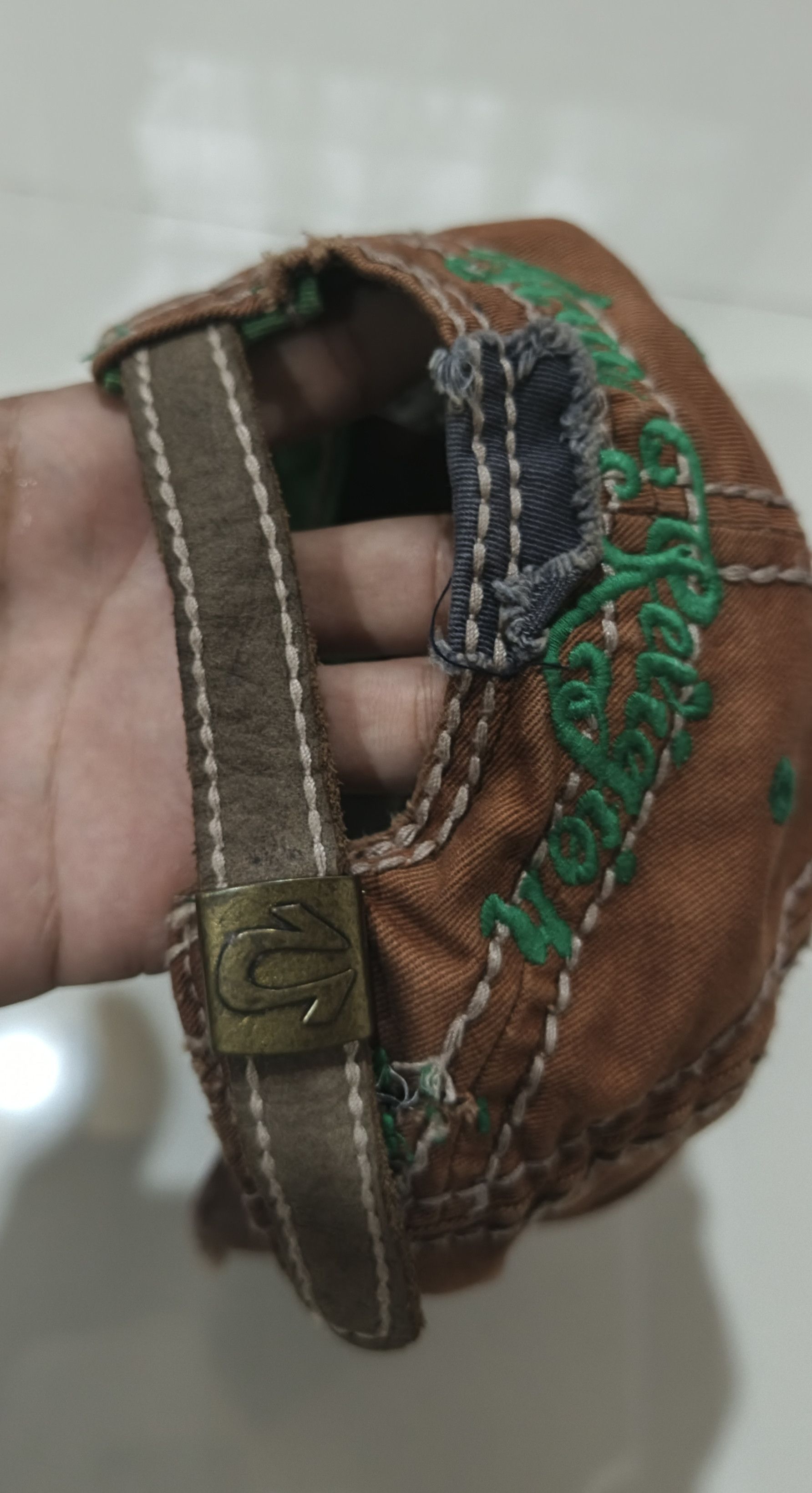 True Religion Tr Y2k Distressed cap Size ONE SIZE - 5 Thumbnail