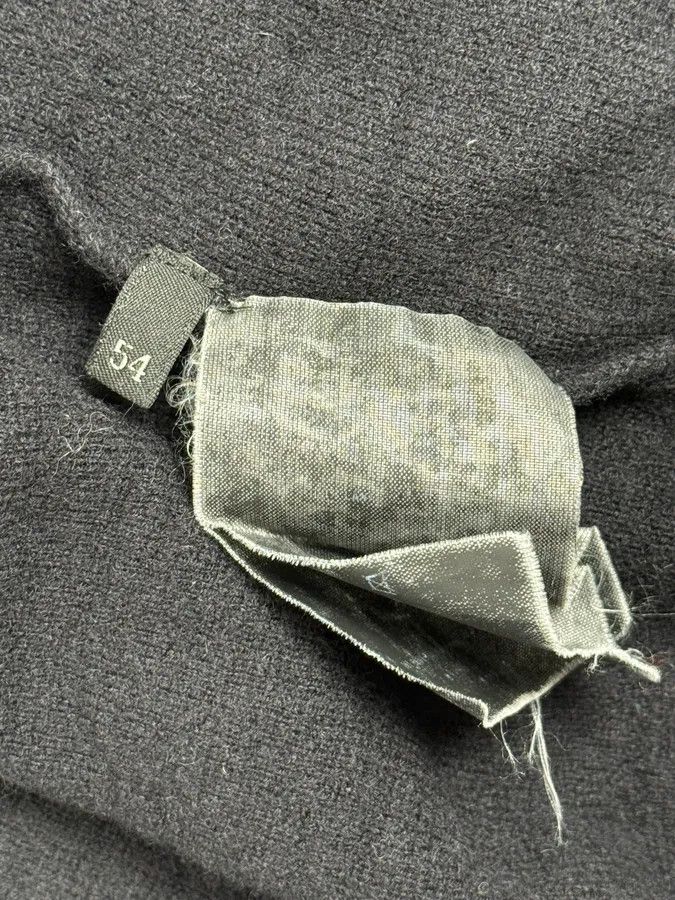 Prada 2000s Prada Navy & Grey Cashmere Zip-Up Sweater Size US L / EU 52-54 / 3 - 10 Thumbnail