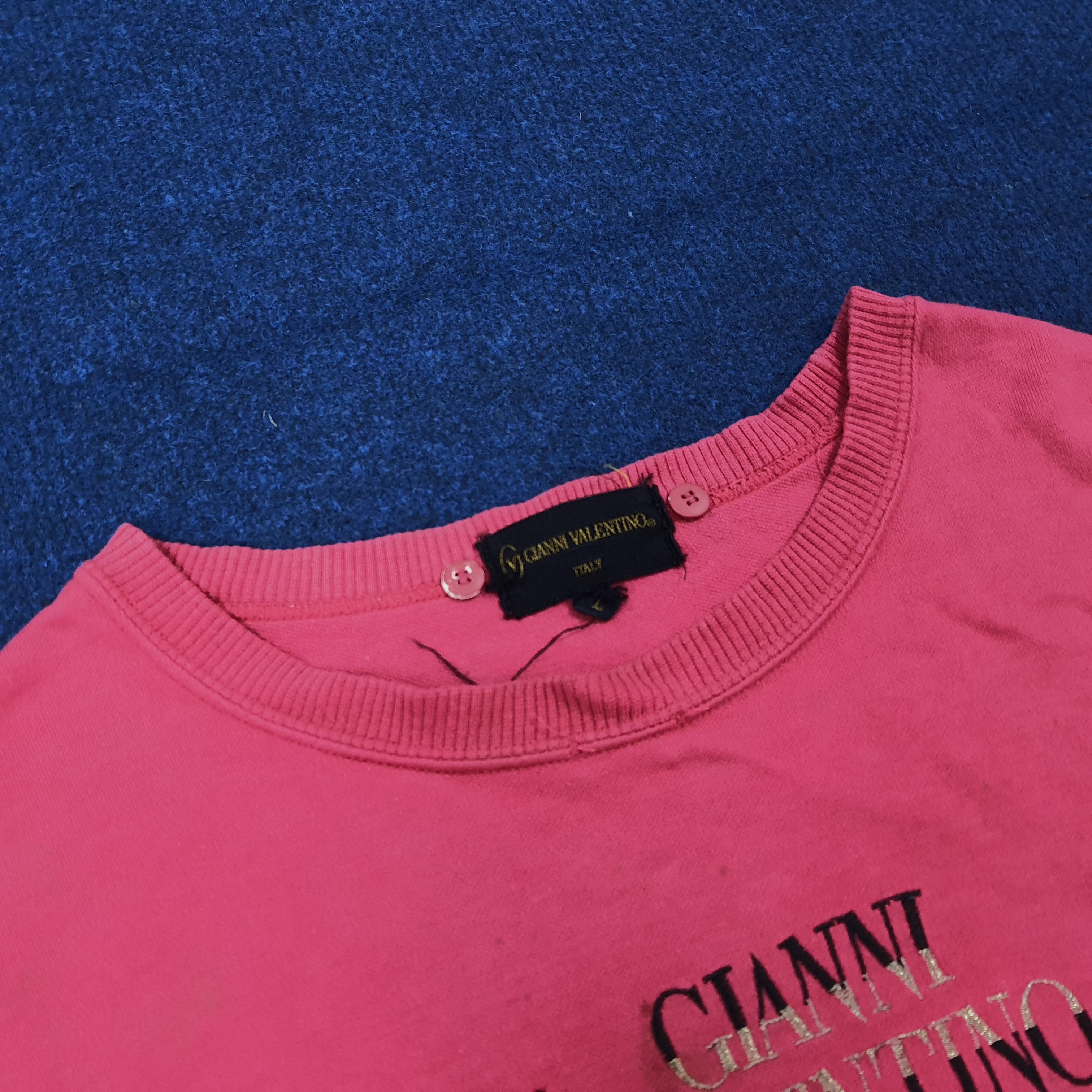 Gianni Valentino Vintage Gianni Valentino Italy Sweatshirt C277N9 Size US S / EU 44-46 / 1 - 4 Thumbnail
