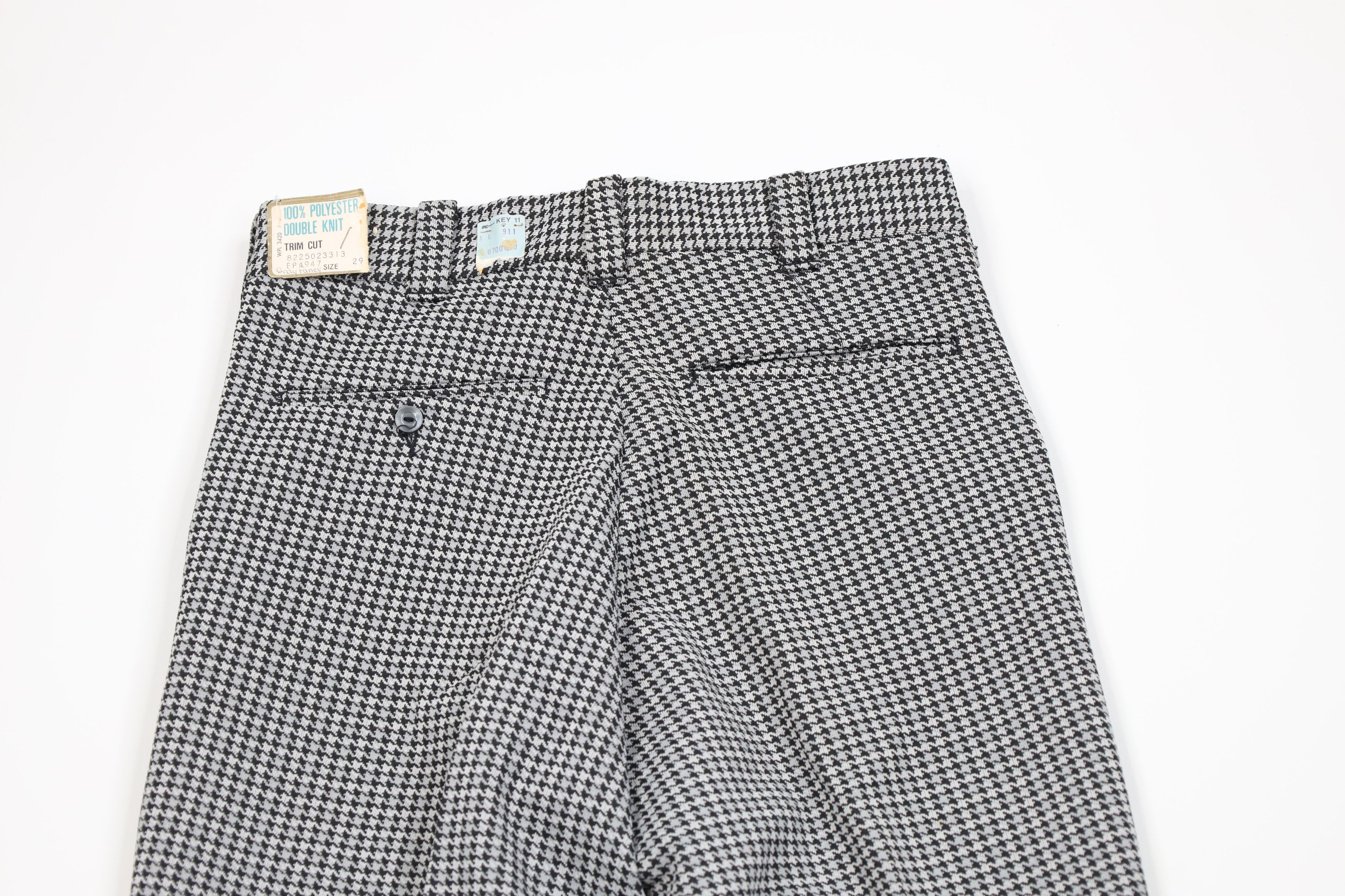 Vintage Deadstock Vintage 70s Streetwear Knit Wide Leg Pants USA Size US 29 - 12 Thumbnail