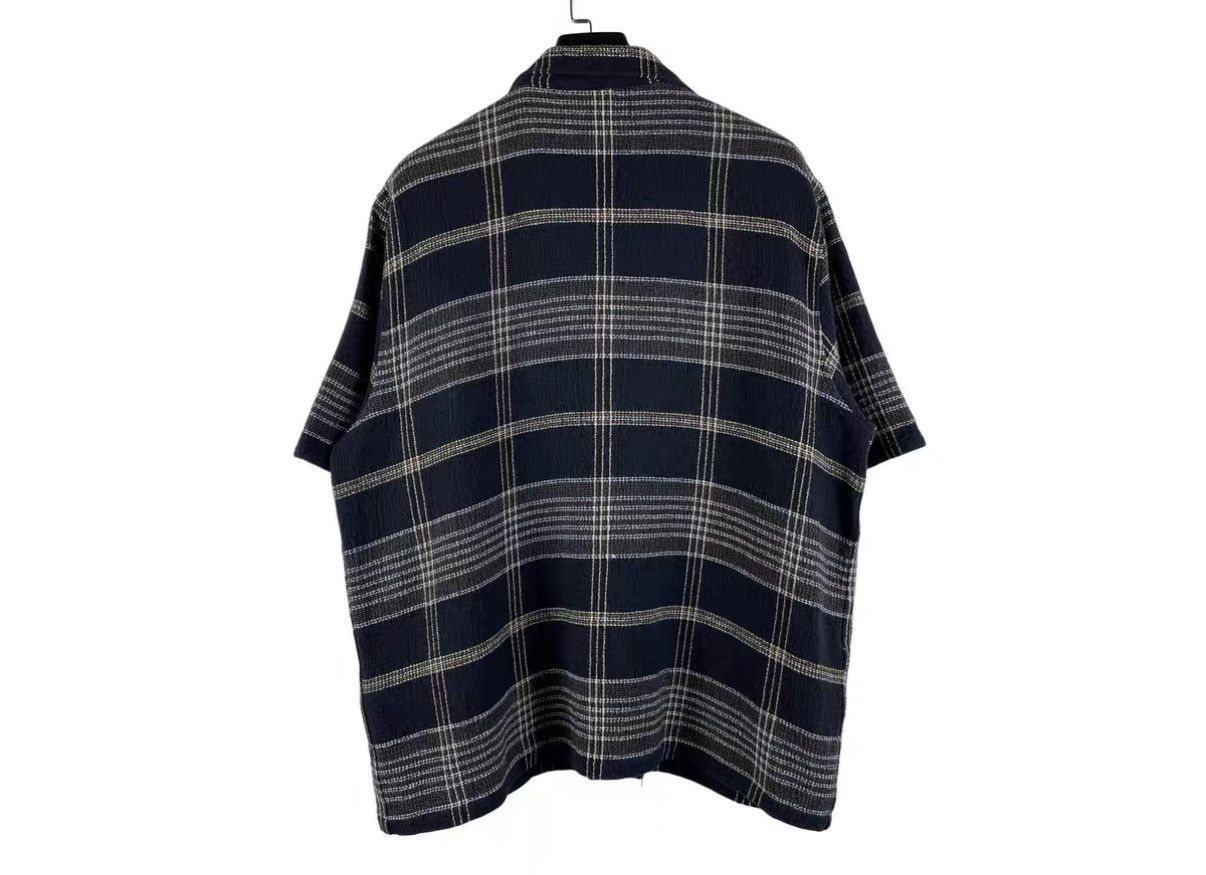 Our Legacy Our Legacy 22SS Plaid Knit Short Sleeve Shirt J31 Size US M / EU 48-50 / 2 - 2 Thumbnail