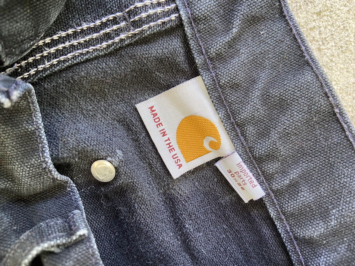Carhartt Carhartt Faded Double Knee Black Made in USA Size US 30 / EU 46 - 3 Thumbnail