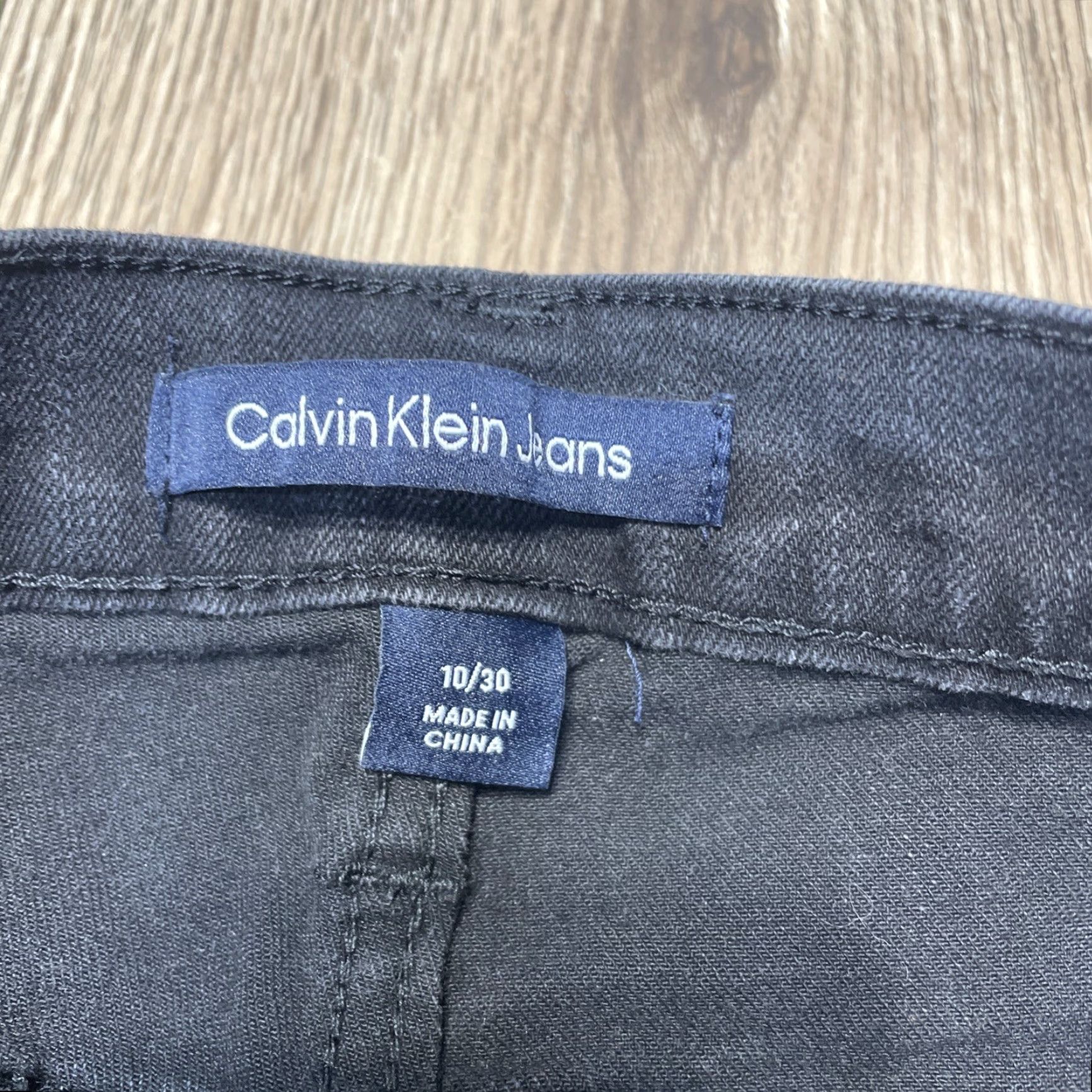 Calvin Klein CALVIN KLEIN High Rise Bootcut Jeans Size 10/30 Black Womens Size US 10 / IT 40 - 2 Thumbnail