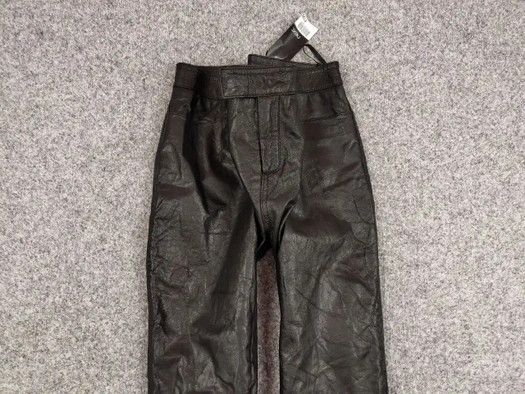 Japanese Brand Vtg Japanese Avant Garde If Six Was Nine Y2K leather Pants Size US 32 / EU 48 - 4 Thumbnail