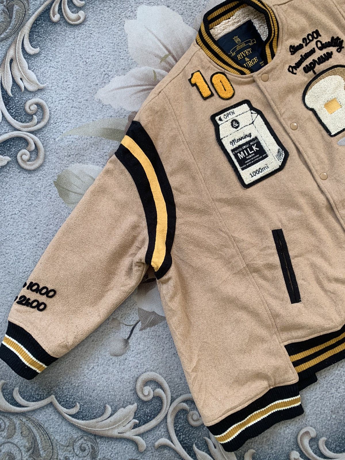 Japanese Brand Rivet & Surge Expanded Design Varsity Jacket Size US M / EU 48-50 / 2 - 3 Thumbnail