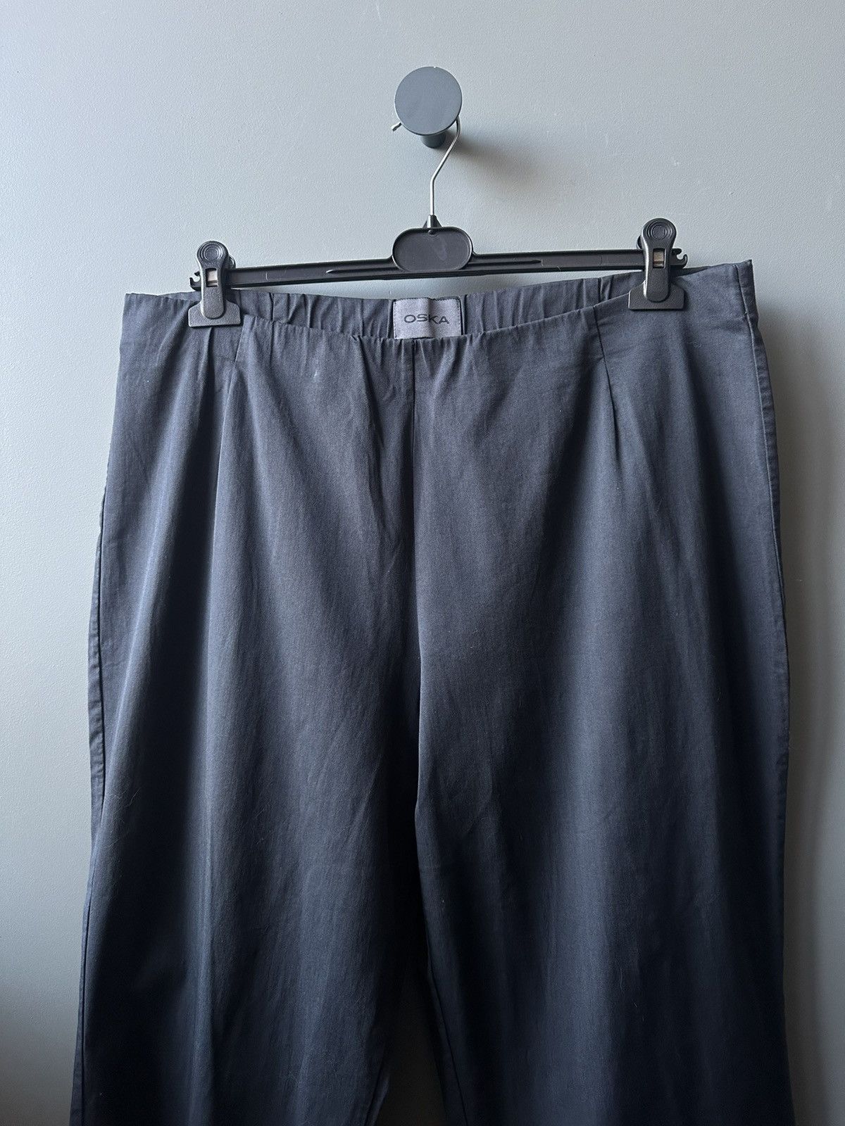 Japanese Brand Oska Baggy Fit Navy Blue Pants Japanese Size 5 Size US 41 - 2 Thumbnail