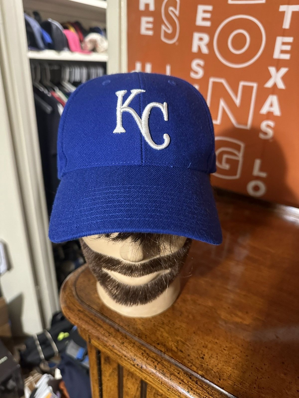 MLB × Vintage Vintage MLB Kansas City Royals “triple blue” hat 00s Size ONE SIZE - 2 Thumbnail