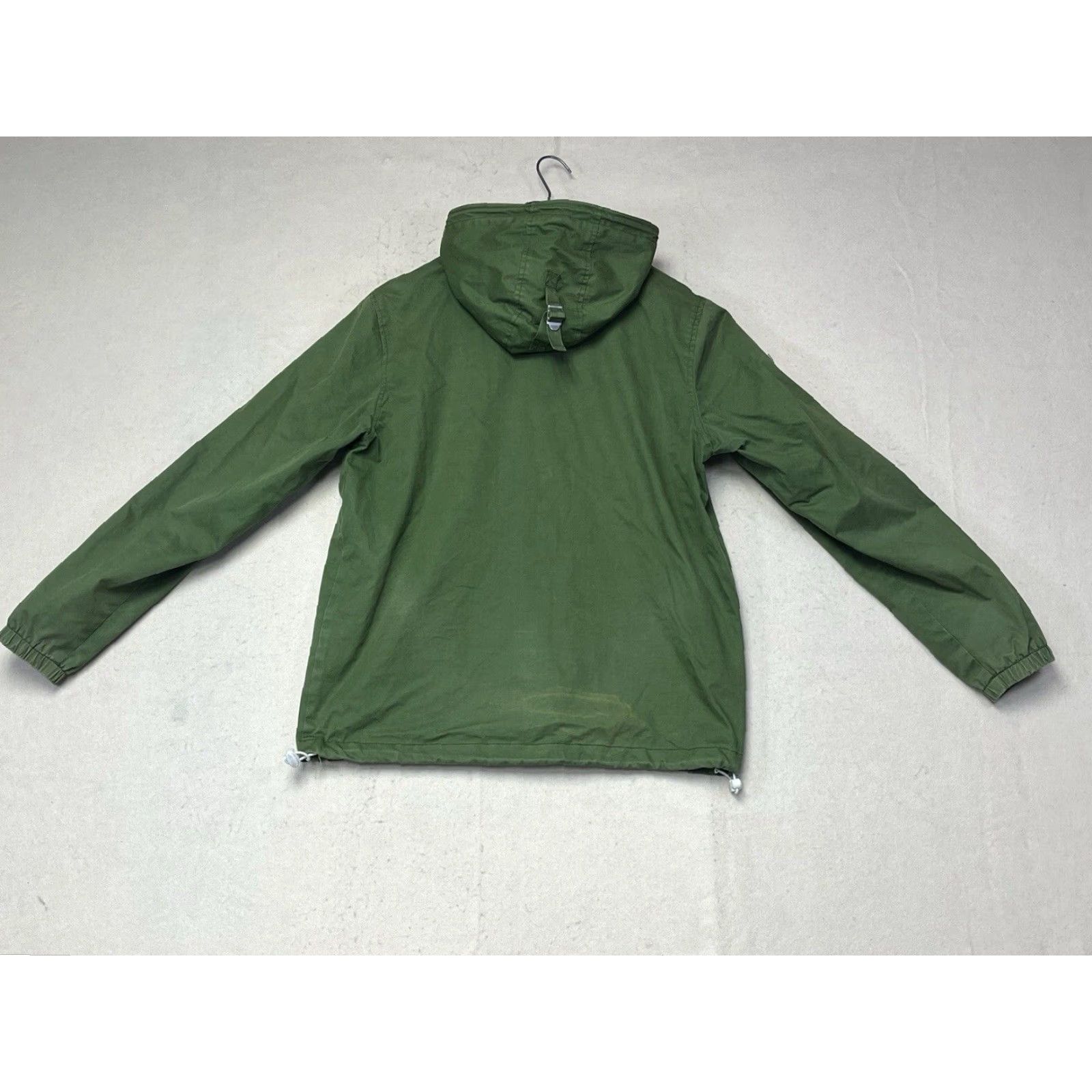 Superdry VINTAGE SuperDry Field The Rookie Jacket Men XL Army Green Full Zip Military Canvas Hooded Size US XL / EU 56 / 4 - 2 Thumbnail