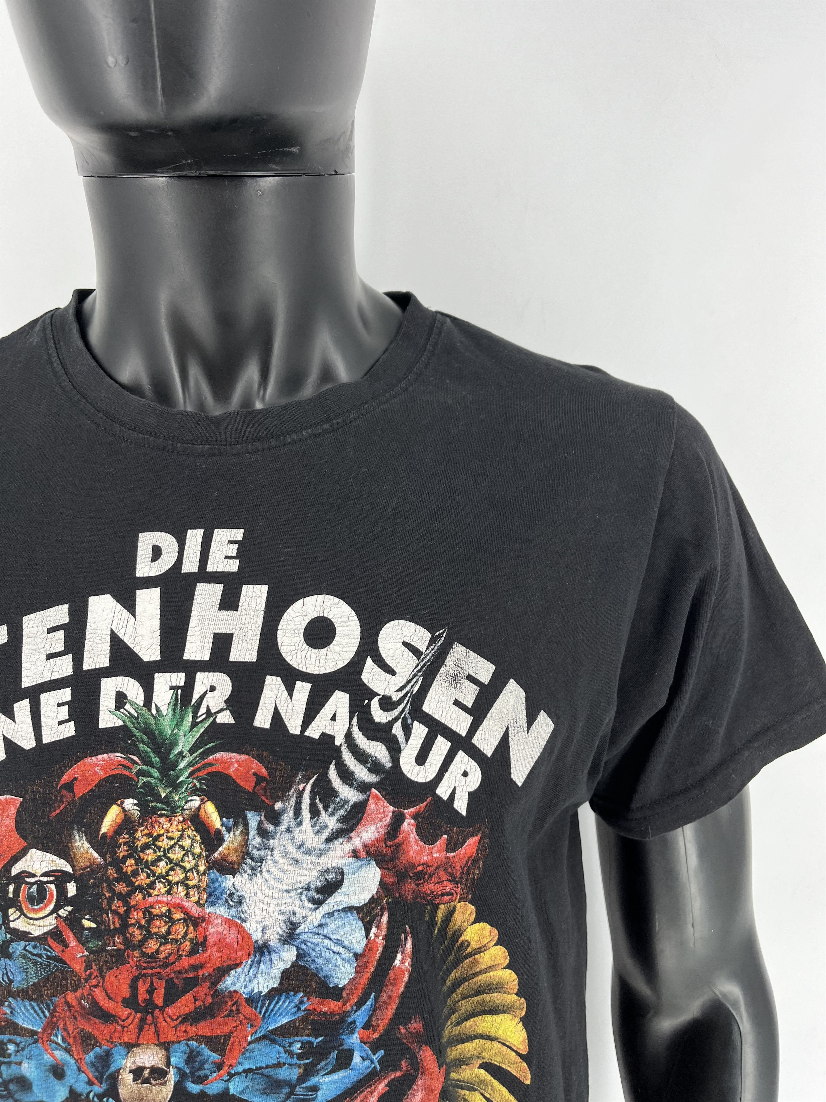 Band Tees × Vintage Die Toten Hosen Laune der Natur 2017 Tour T-Shirt Size M Size US M / EU 48-50 / 2 - 9 Thumbnail