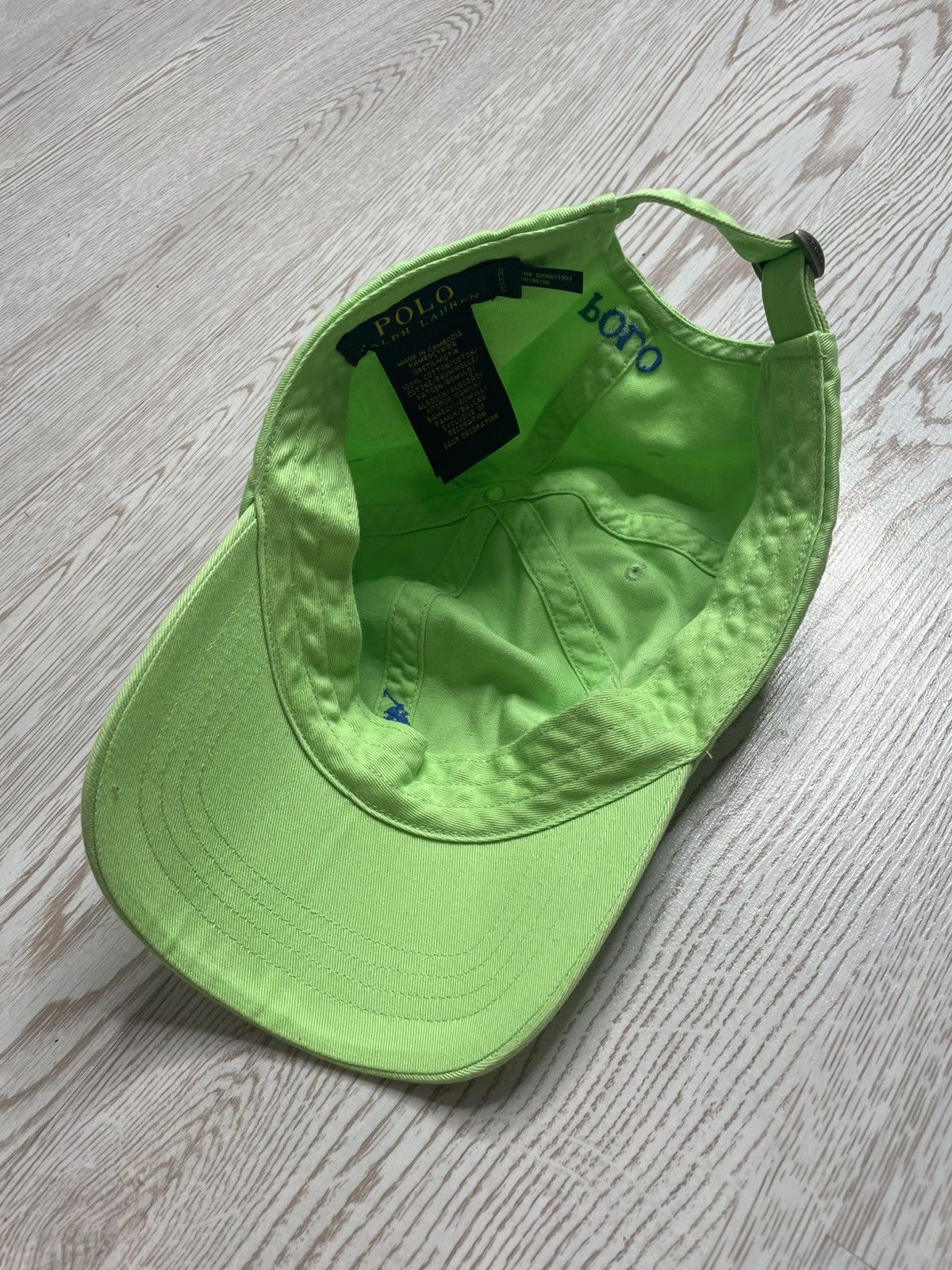 Polo Ralph Lauren Polo Ralph Lauren Y2K Green Cap One Size Size ONE SIZE - 8 Thumbnail