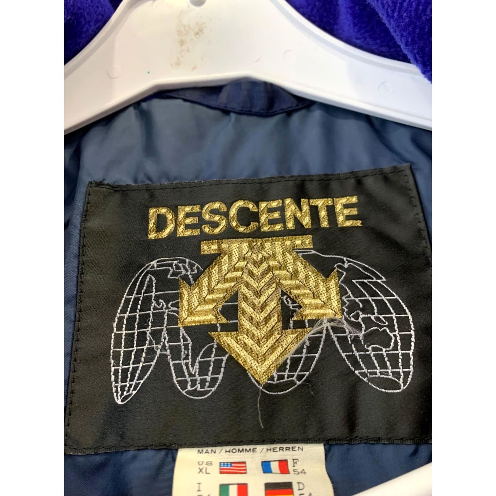 Vintage VINTAGE Descente Puffer Vest Mens XL Blue Ski Gilet 90s Winter Sports Size US XL / EU 56 / 4 - 3 Thumbnail