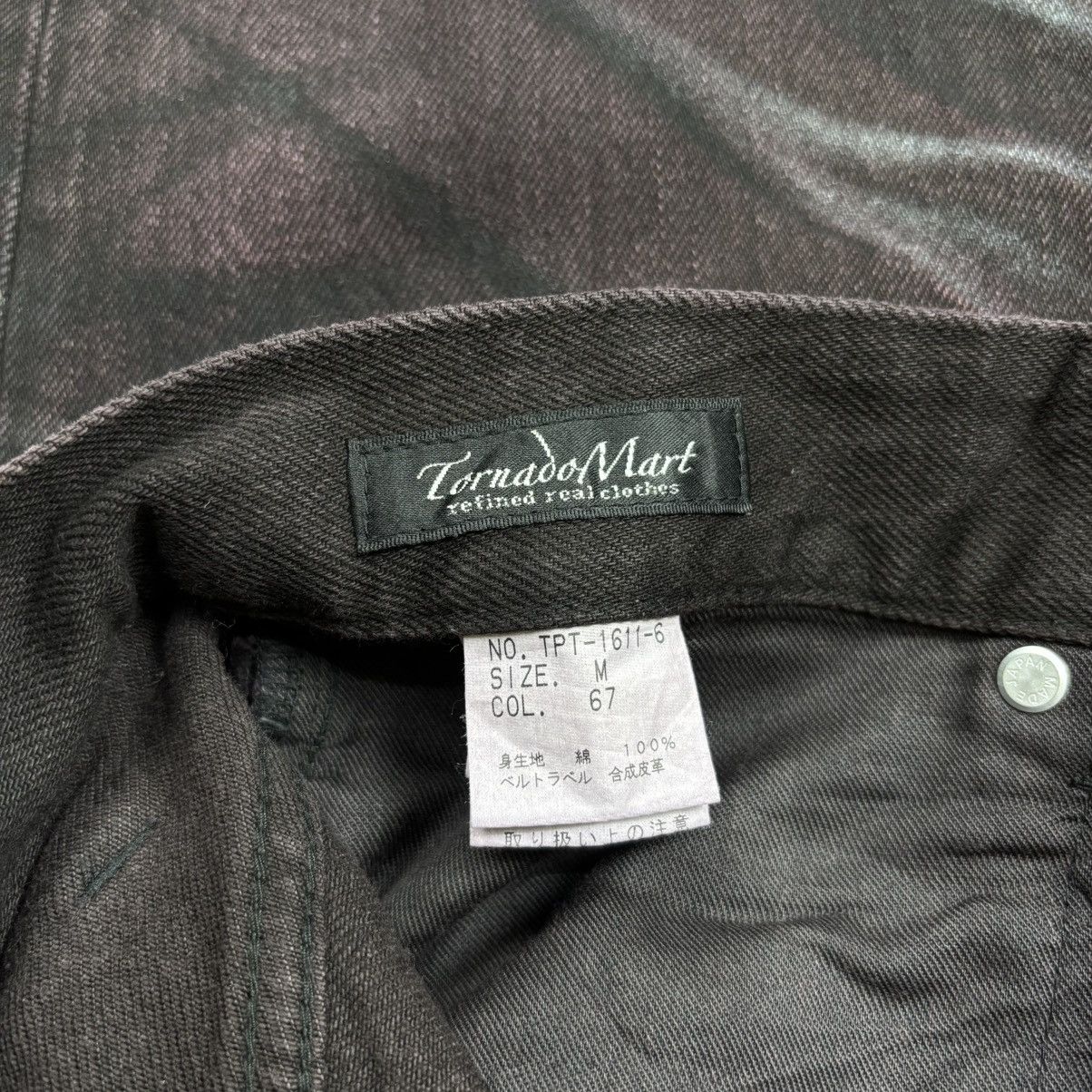 Tornado Mart Archive Tornado Mart - Waxed Clawmark Denim Pants Size US 29 - 7 Thumbnail