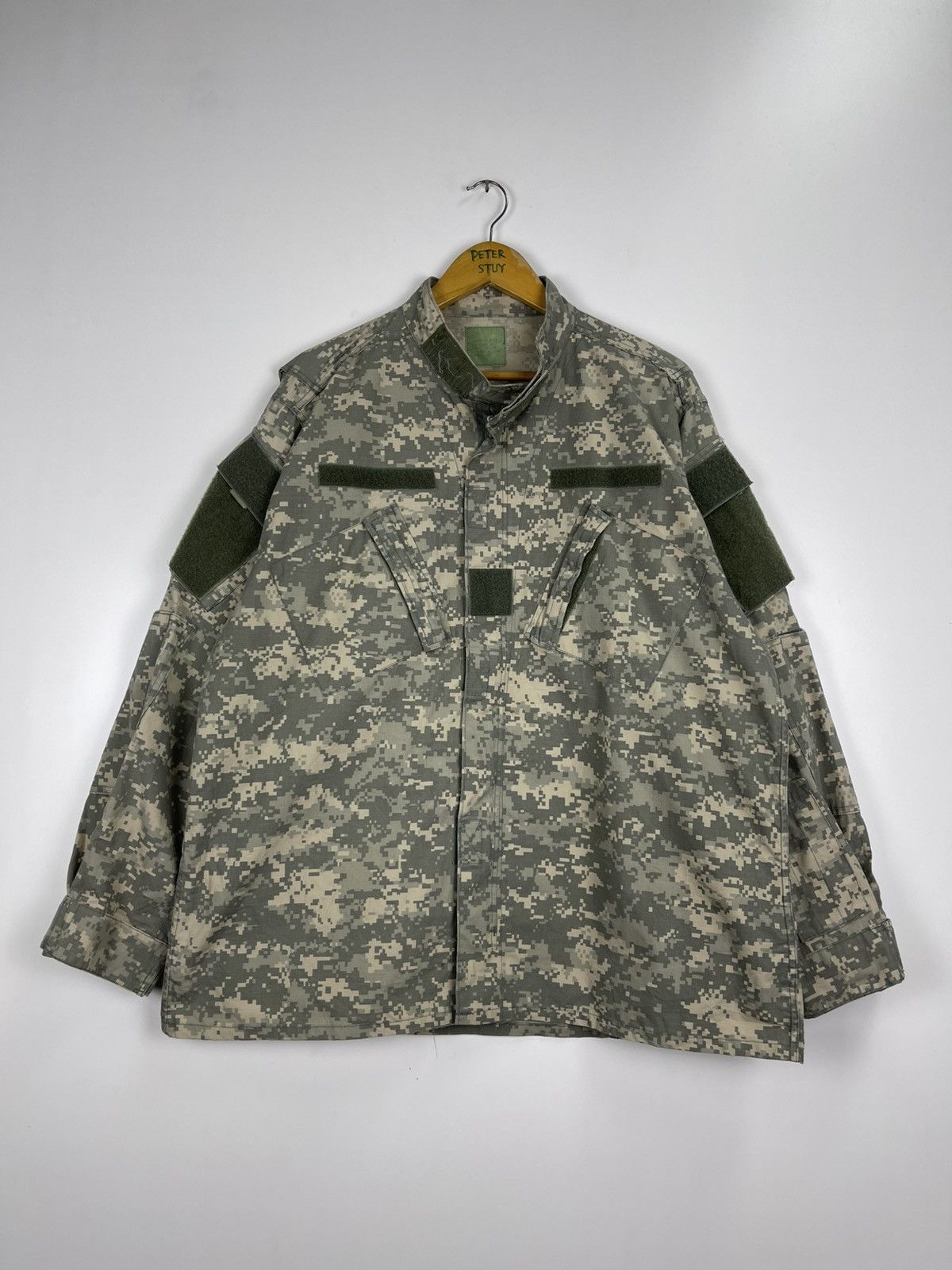Vintage Vintage US Army Digital Camo Jacket Size US XL / EU 56 / 4 - 2 Thumbnail