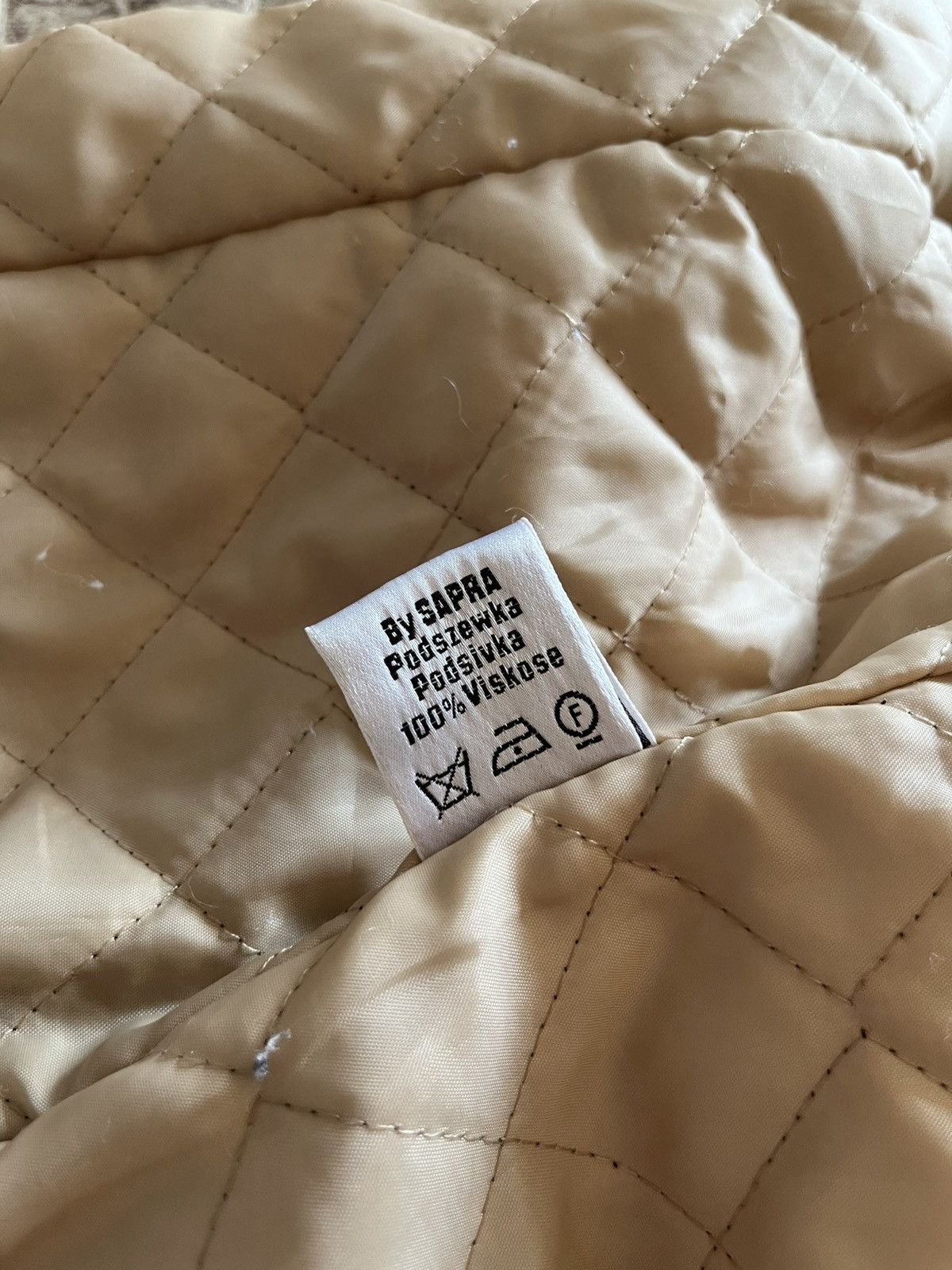Vintage Vintage Gold Yellow Snake Print Basic Leather jacket 90a Y2K Size M / US 6-8 / IT 42-44 - 9 Thumbnail