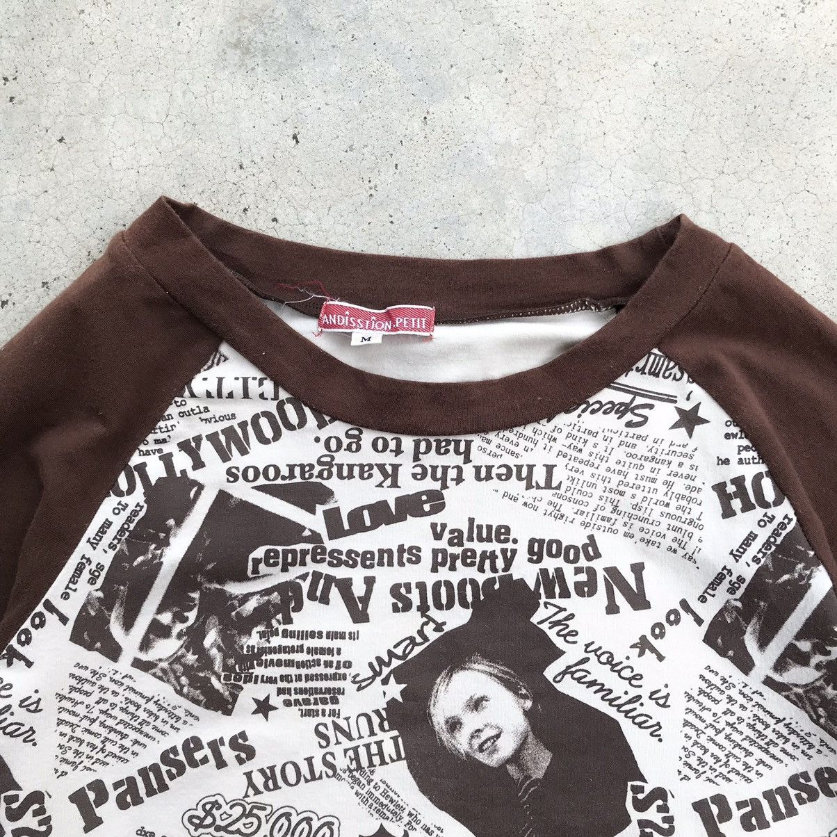 Hysteric Glamour Andisstion Petit / Hysteric - Like A Girl Raglan T-Shirt Size XS / US 0-2 / IT 36-38 - 7 Thumbnail