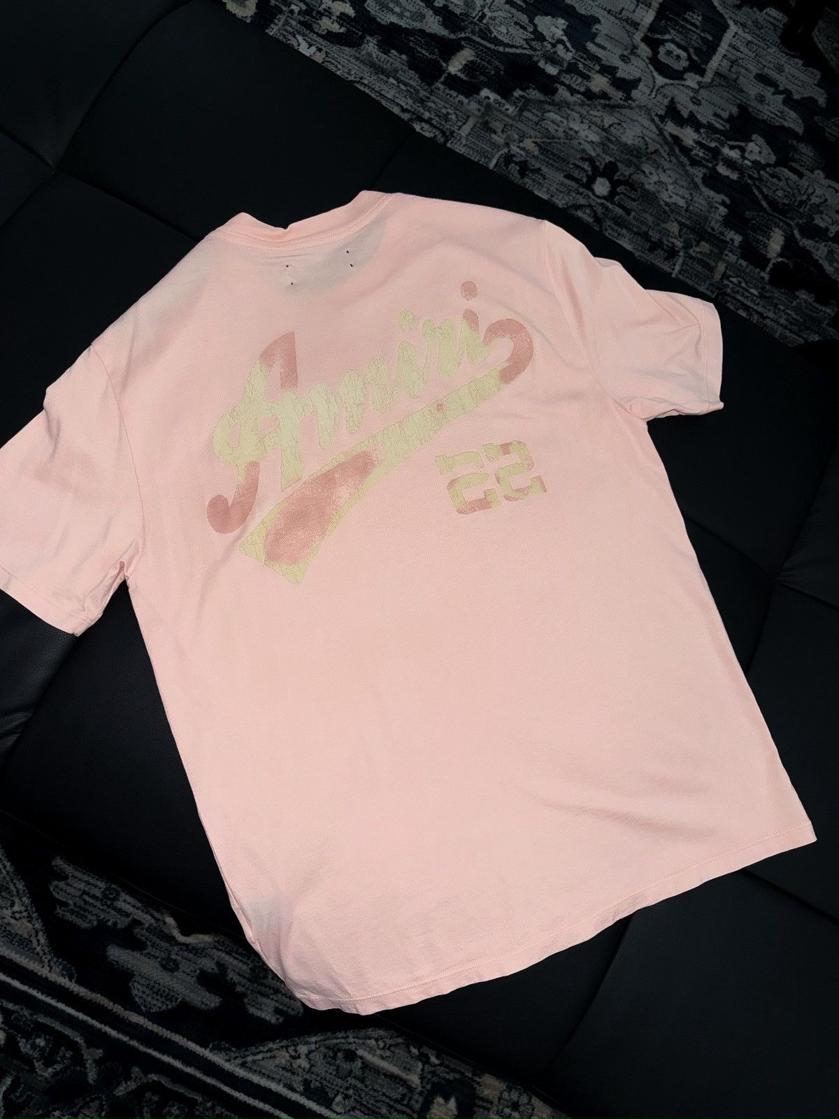 Amiri Amiri baseball logo t shirt Size US S / EU 44-46 / 1 - 1 Thumbnail